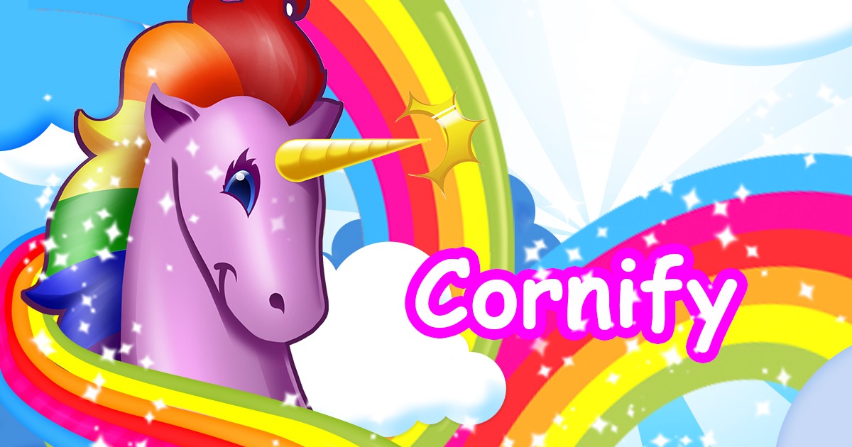 濾 Unicorn & Rainbow Happiness | Cornify