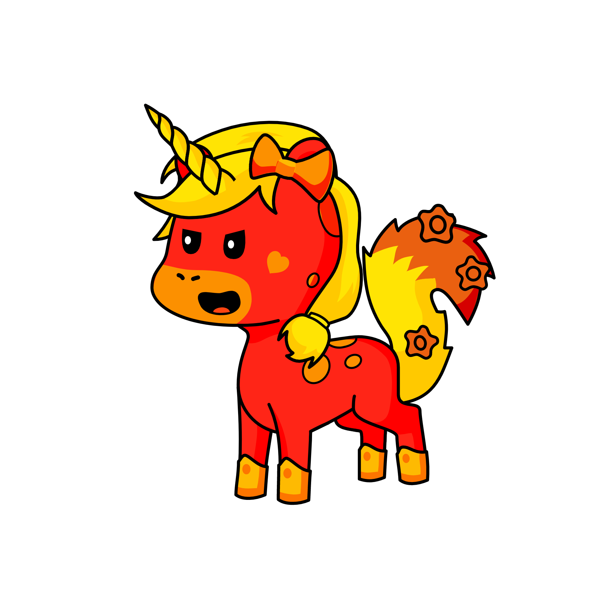 Blume , the unicorn