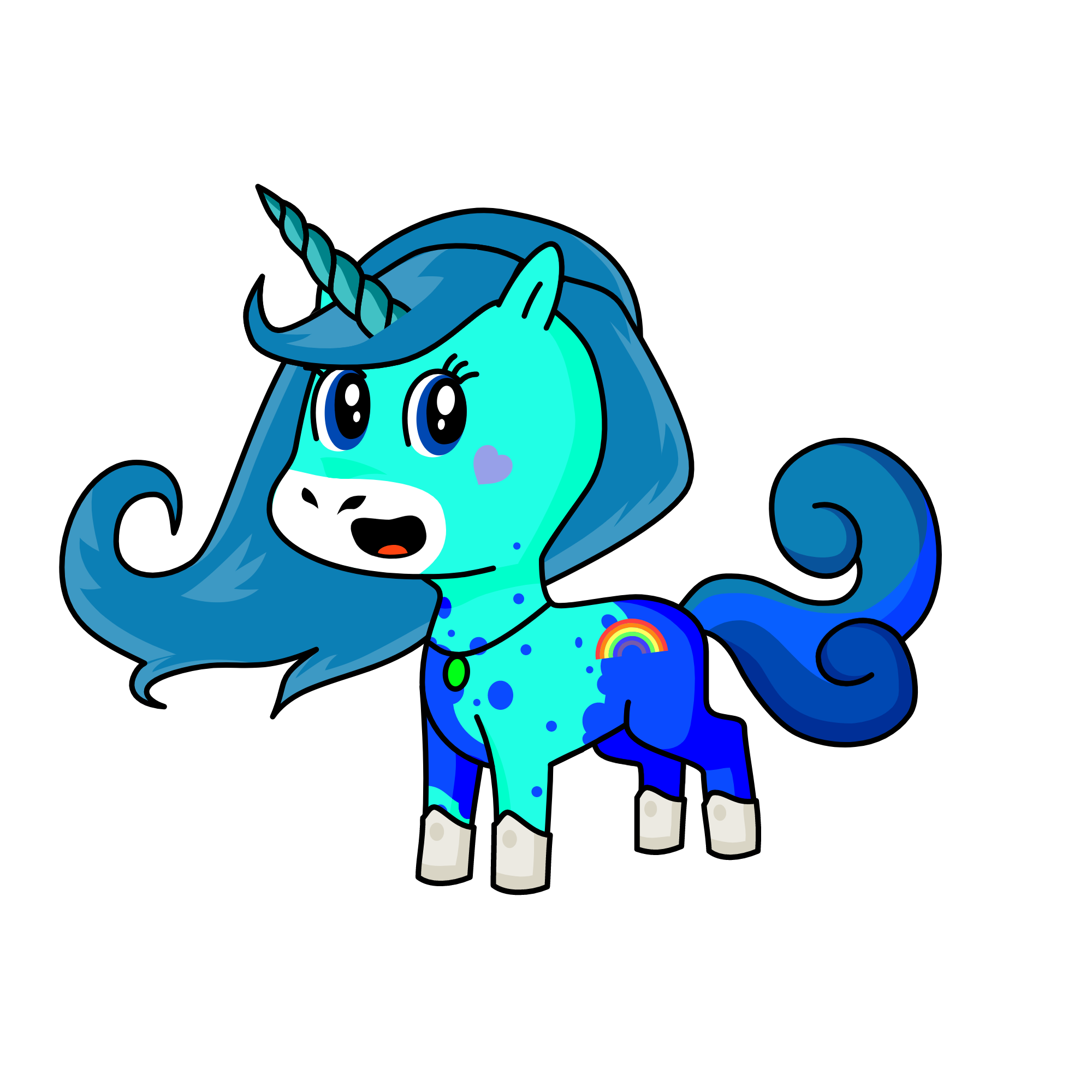 Luna, the unicorn