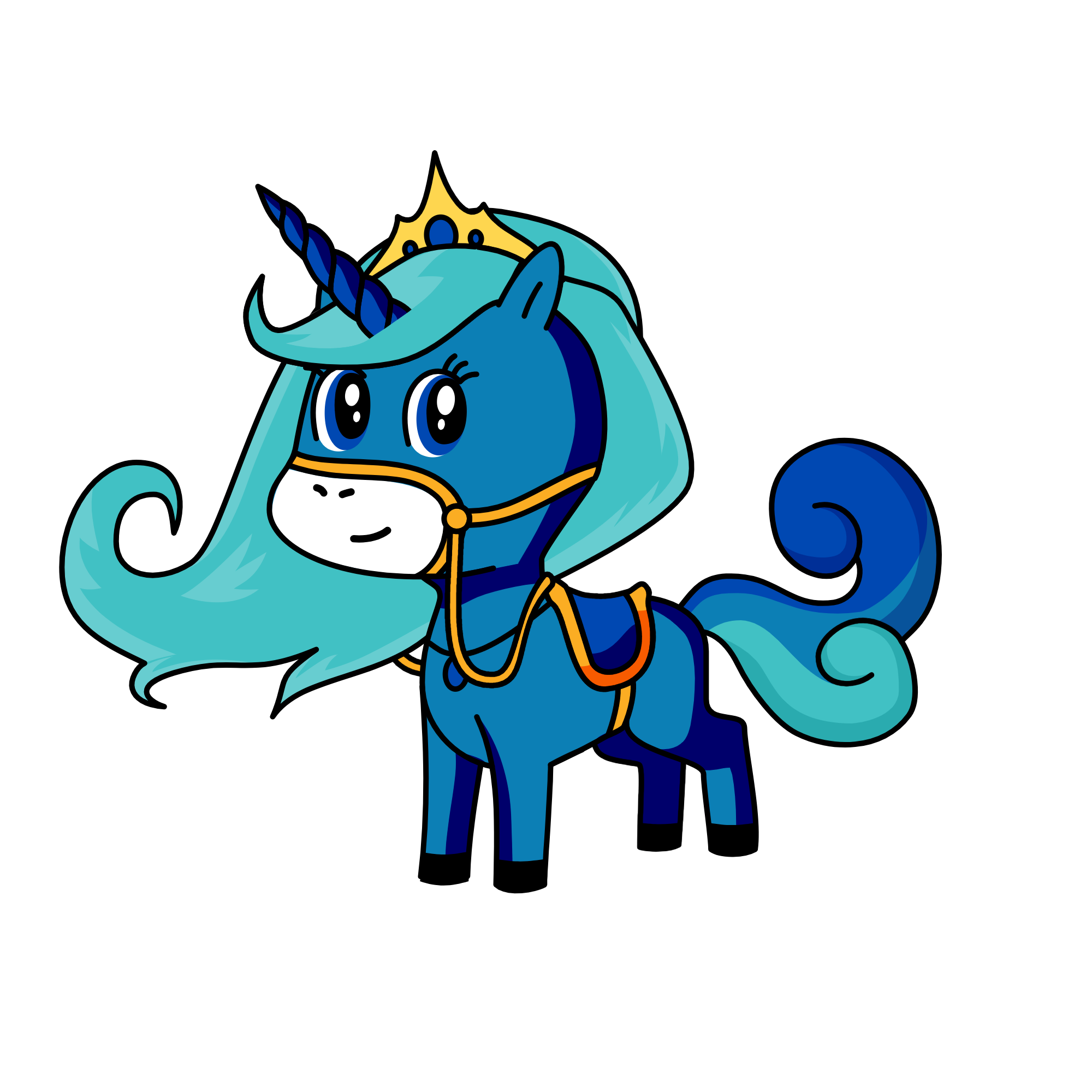 crystal, the unicorn