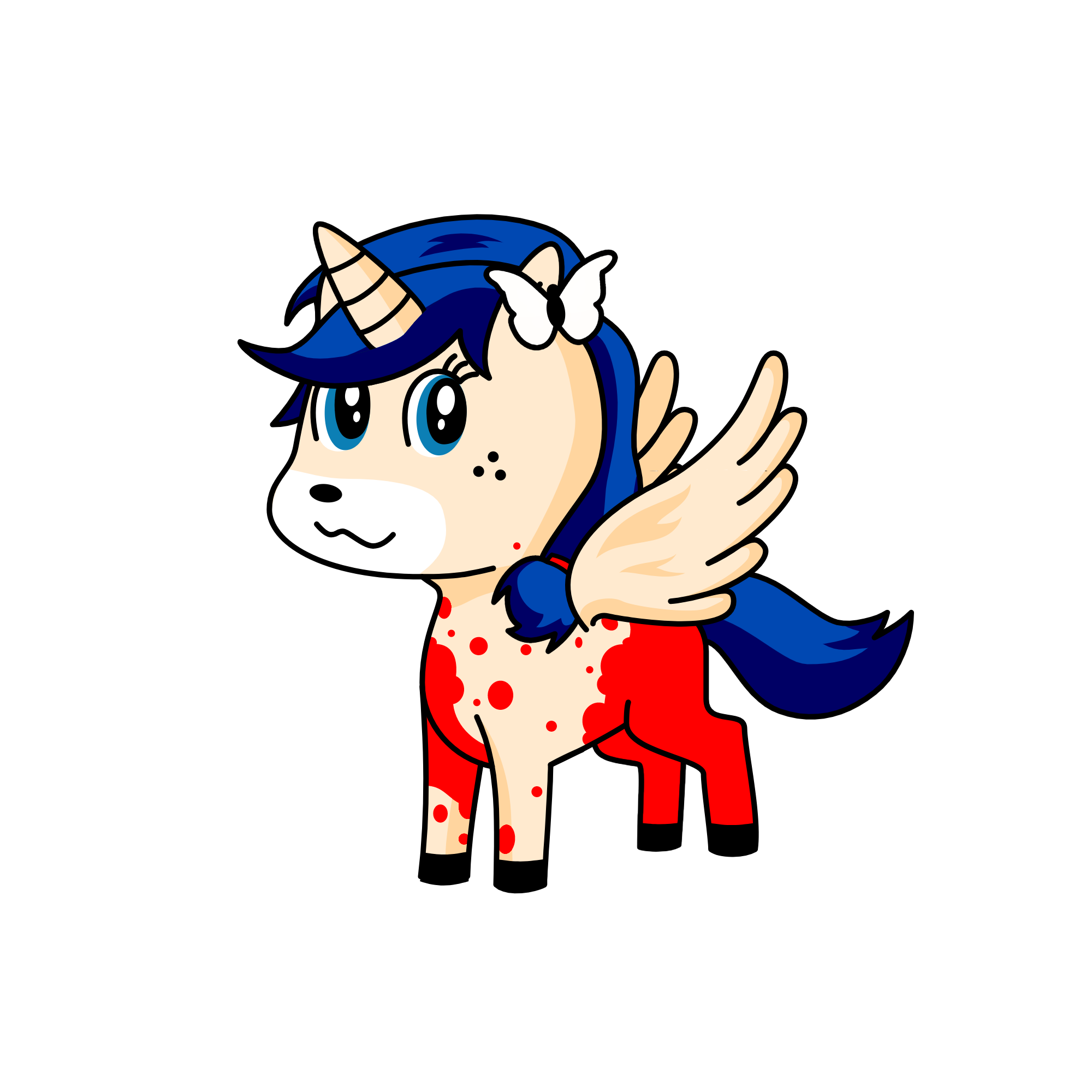 Marinette, the unicorn