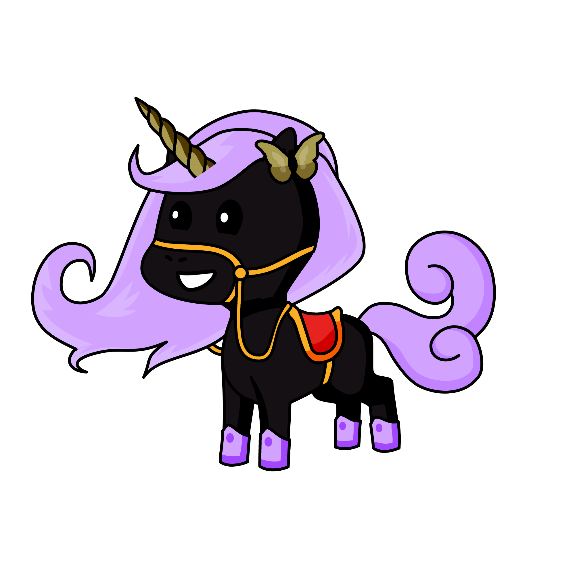 Desert Darkeness, the unicorn