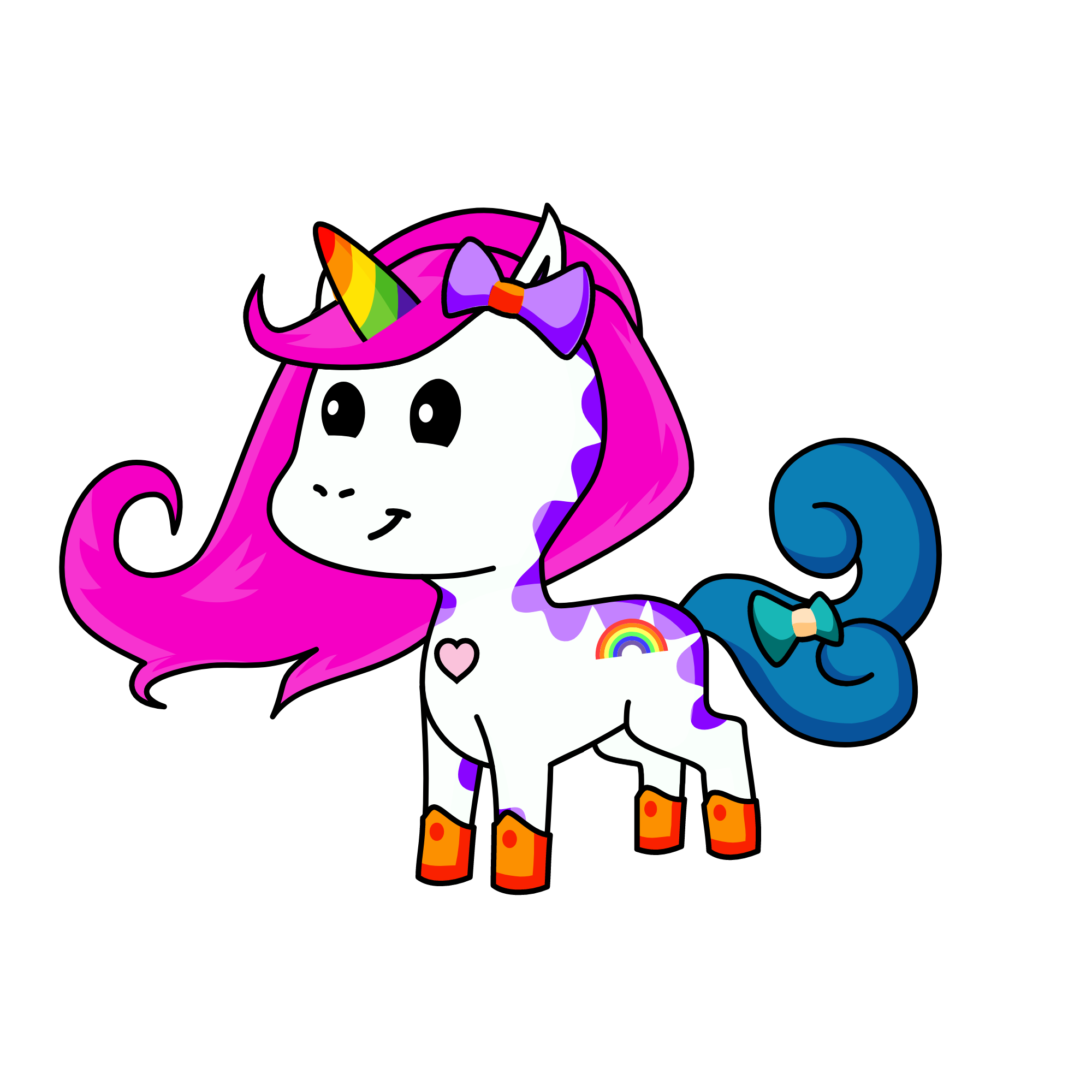 rainbow, the unicorn