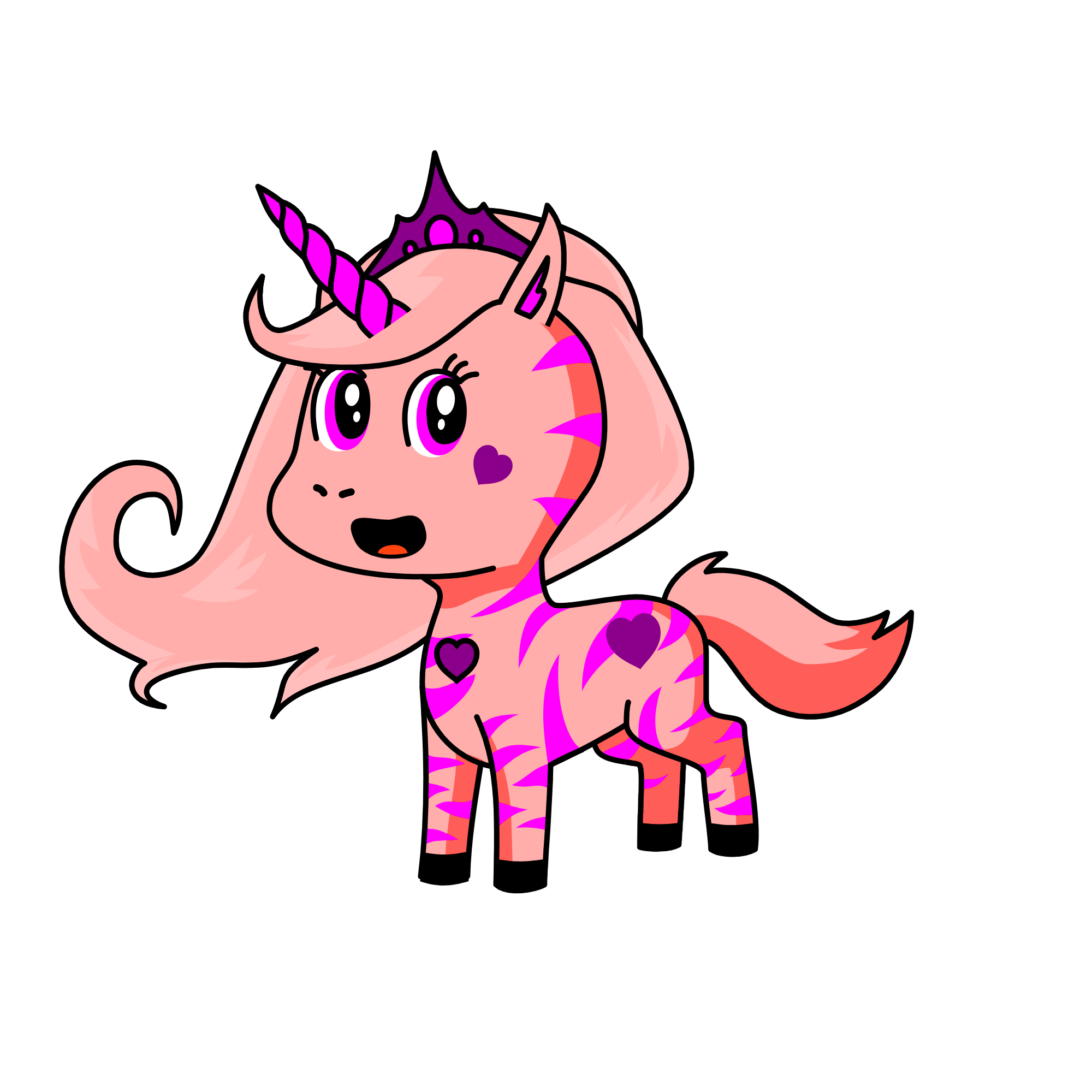 Pinky Pie, the unicorn