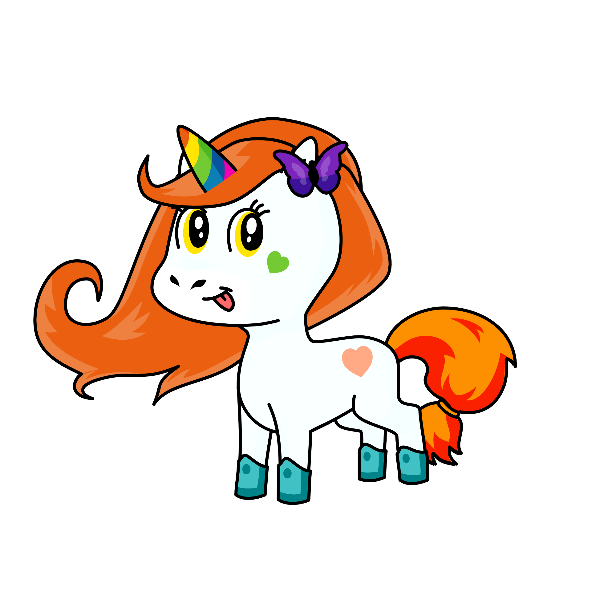 Ranibow Rylie, the unicorn