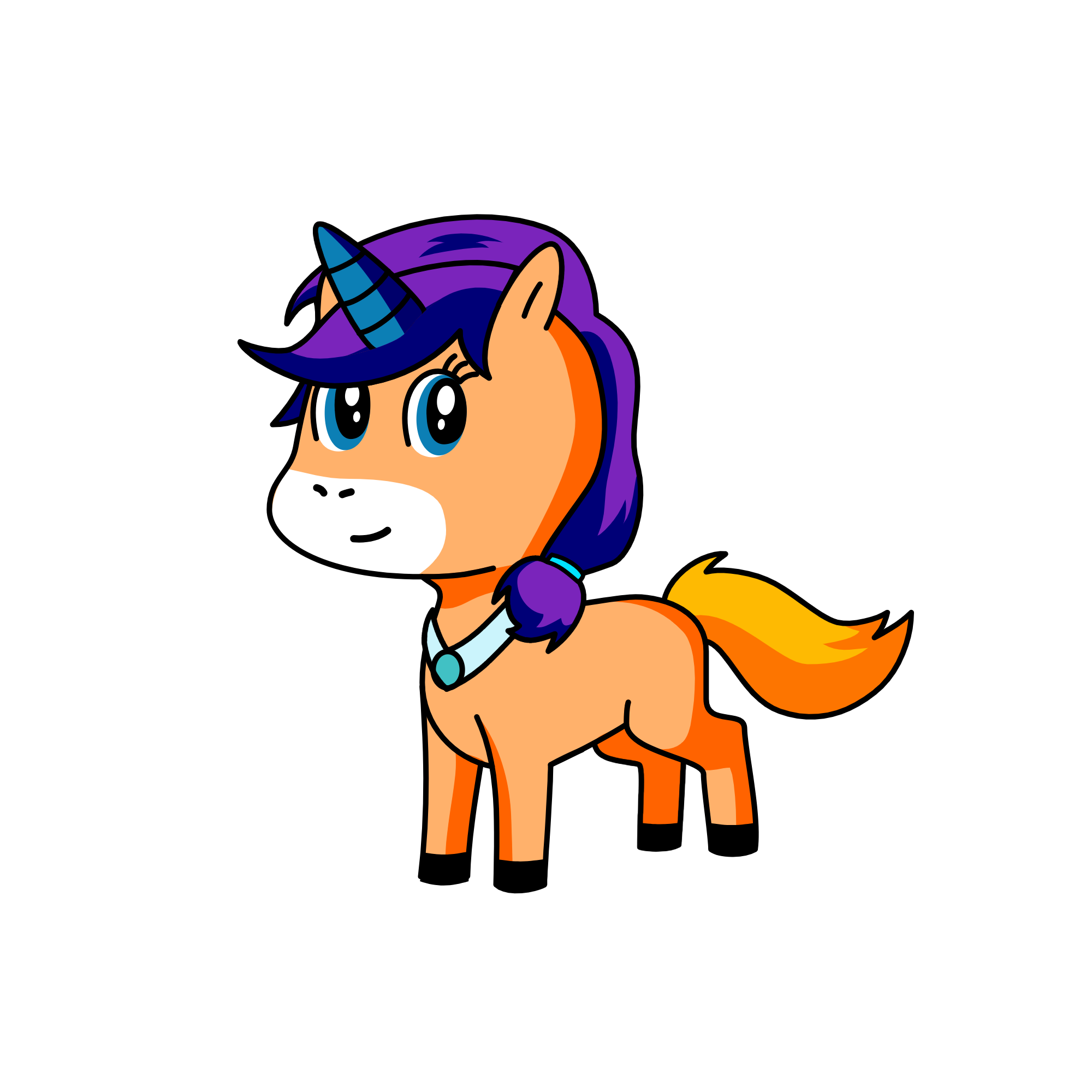 Naliana, the unicorn