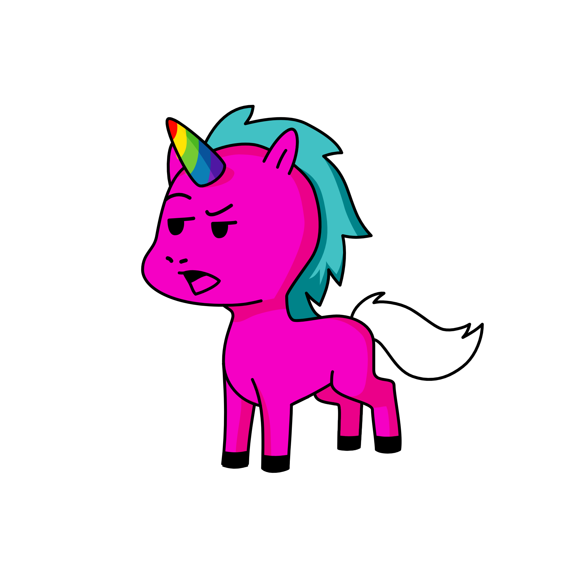 hay anna is my name!!!, the unicorn