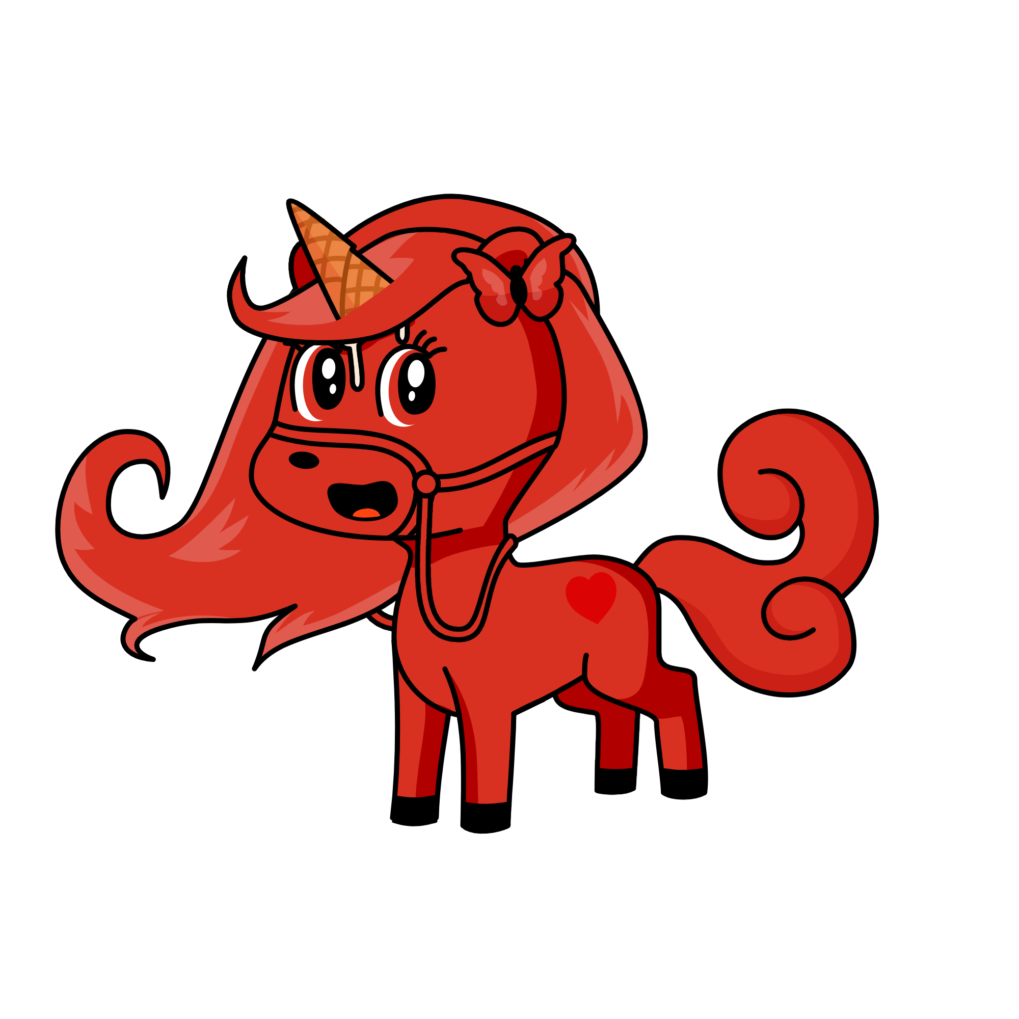 the i am so hot unicorn, the unicorn