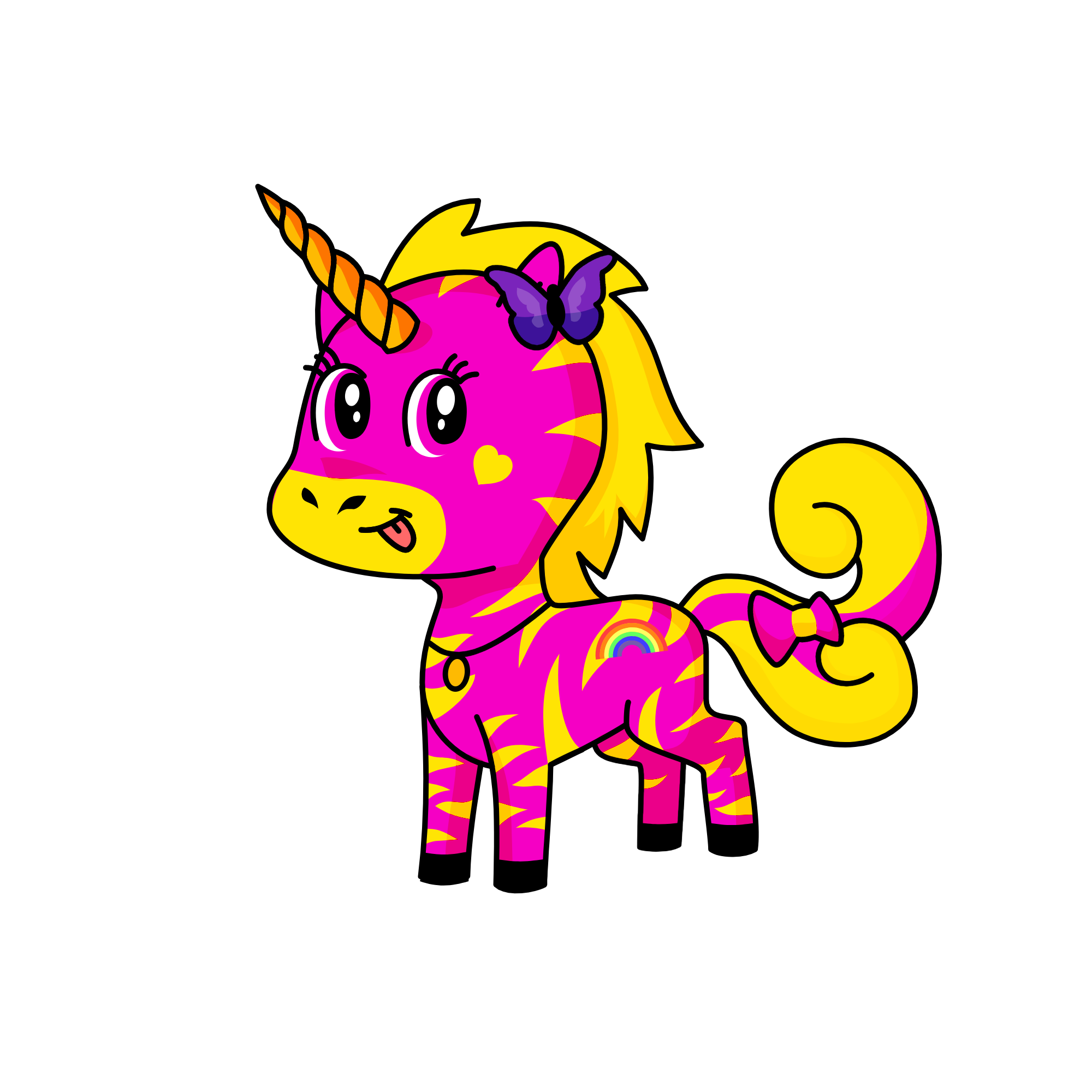fluffy, the unicorn