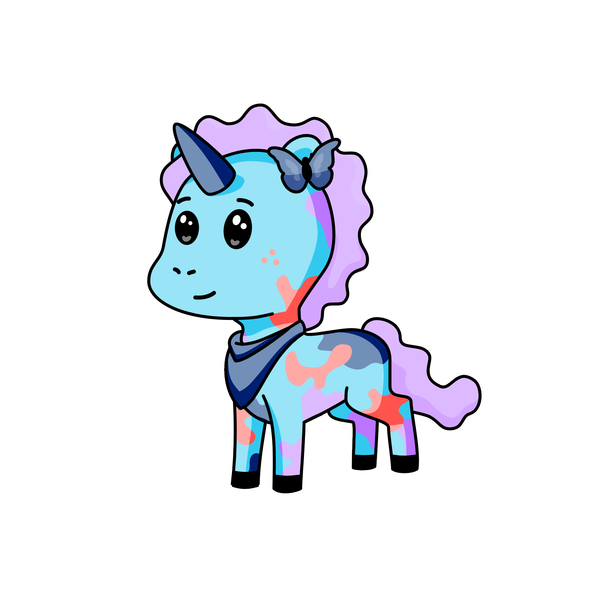 Legending, the unicorn