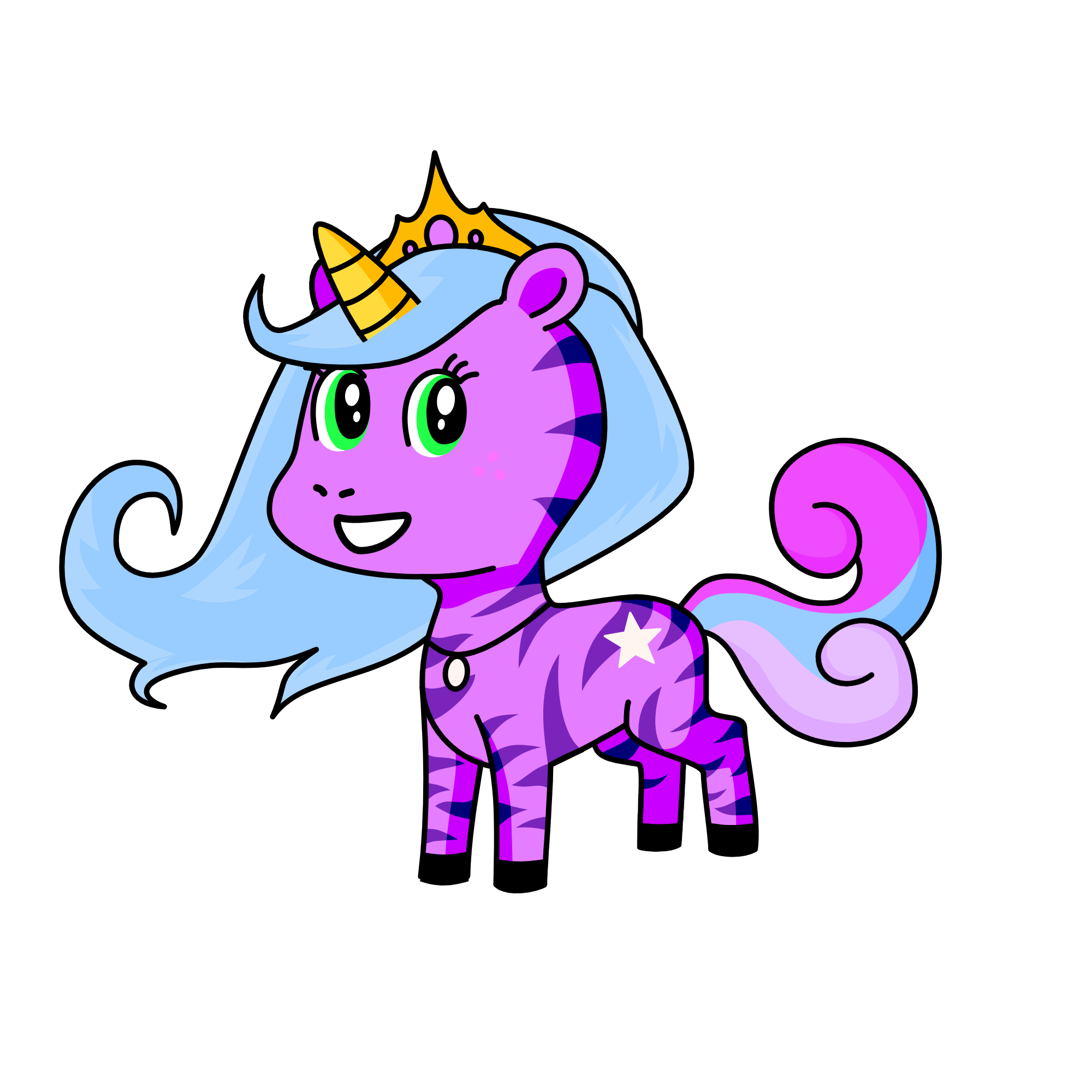 Ellie, the unicorn
