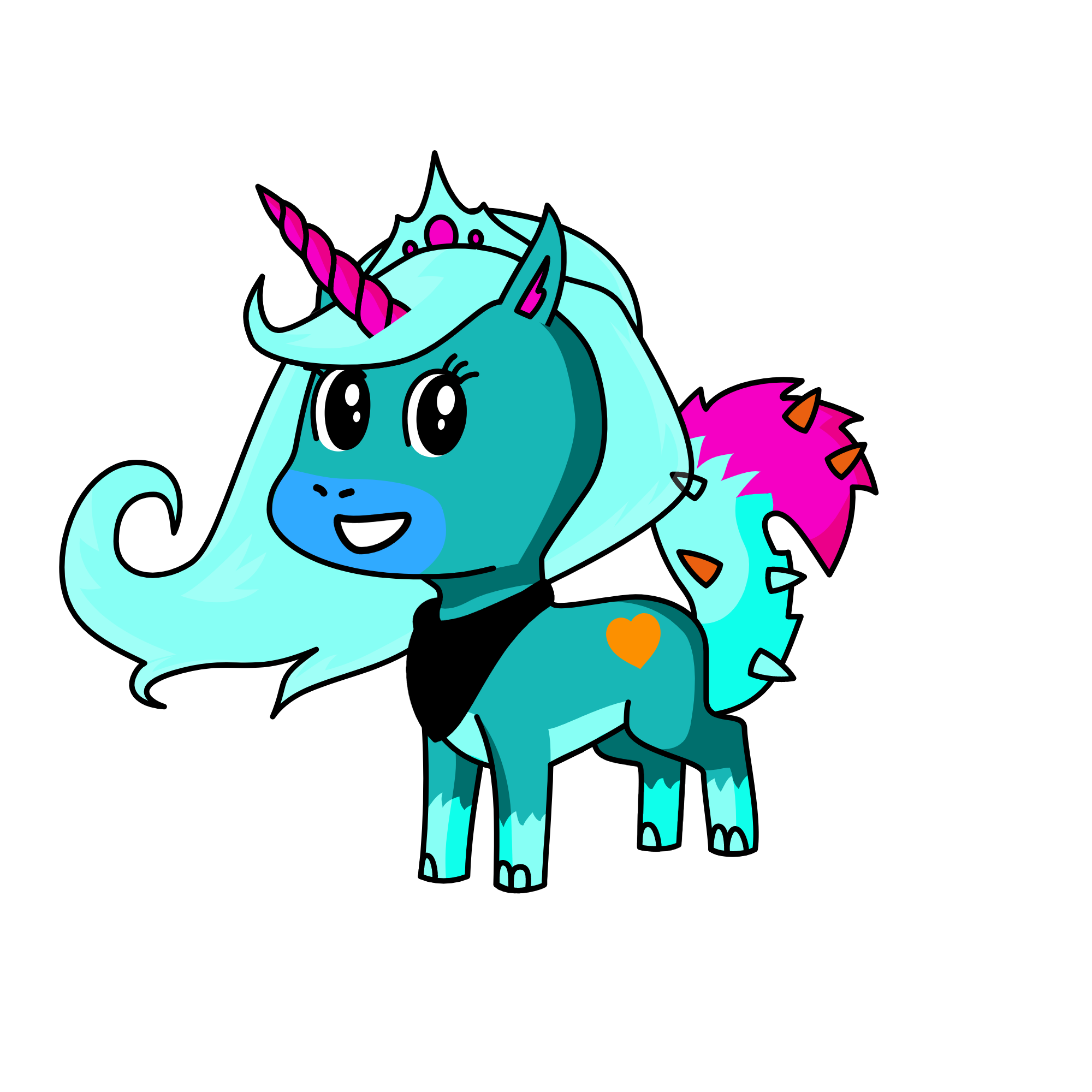 Bambai, the unicorn