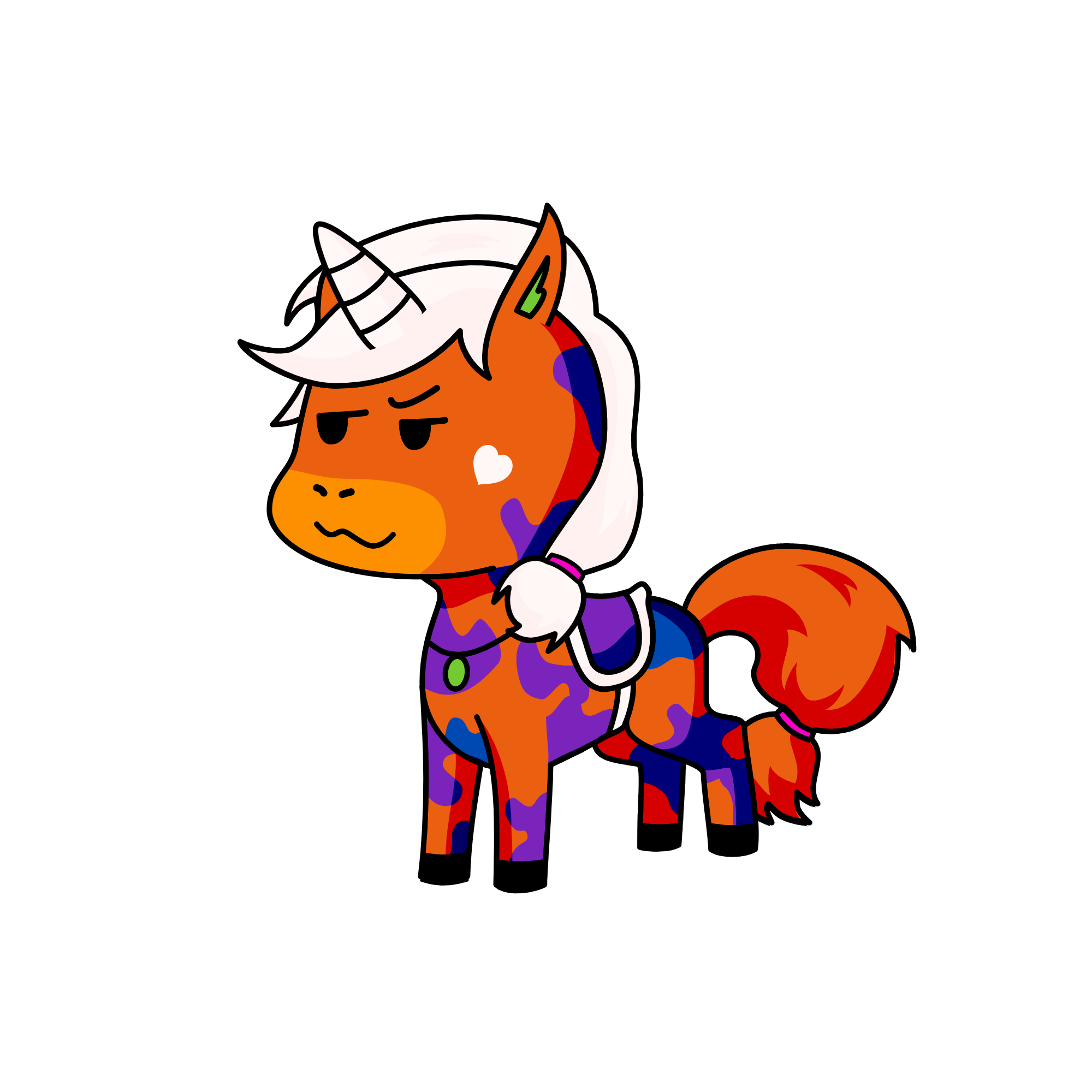 spiffy, the unicorn
