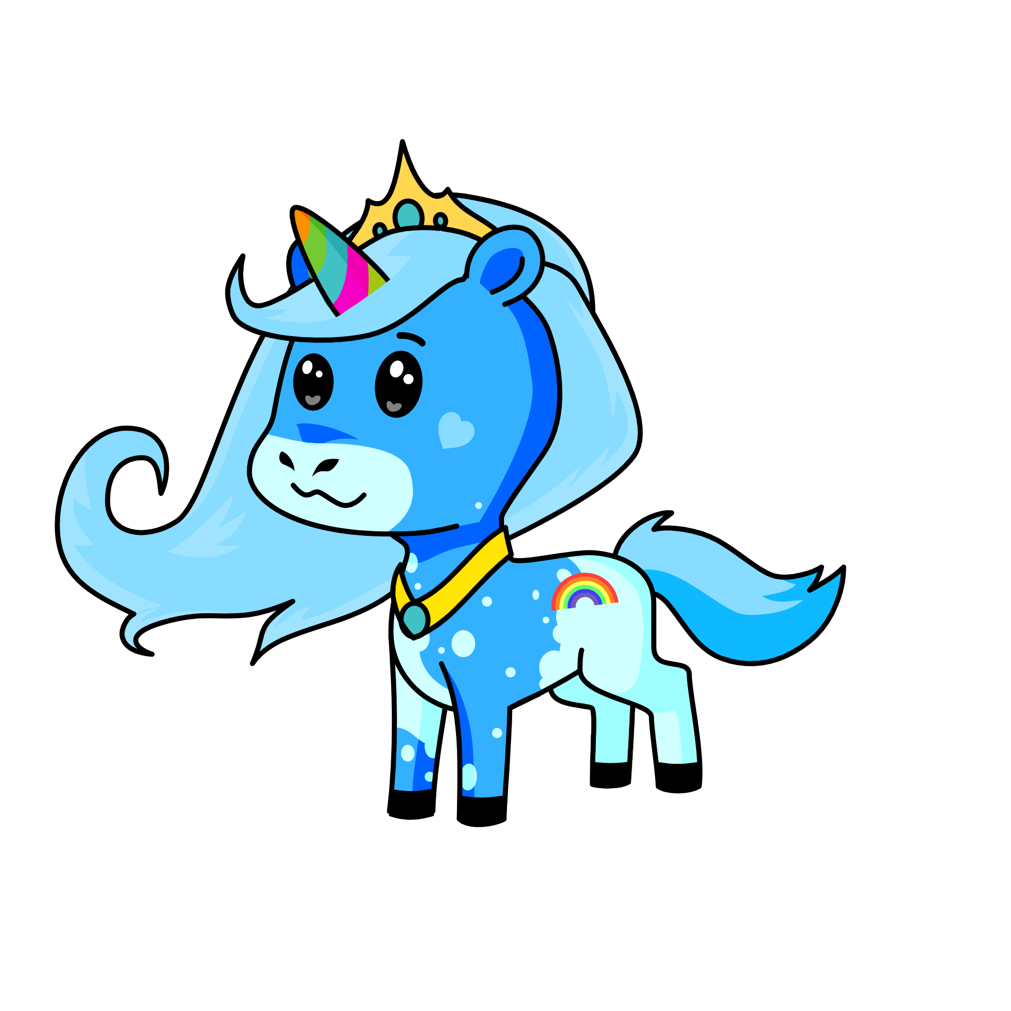 Cute Hột Me quá đik ak, the unicorn