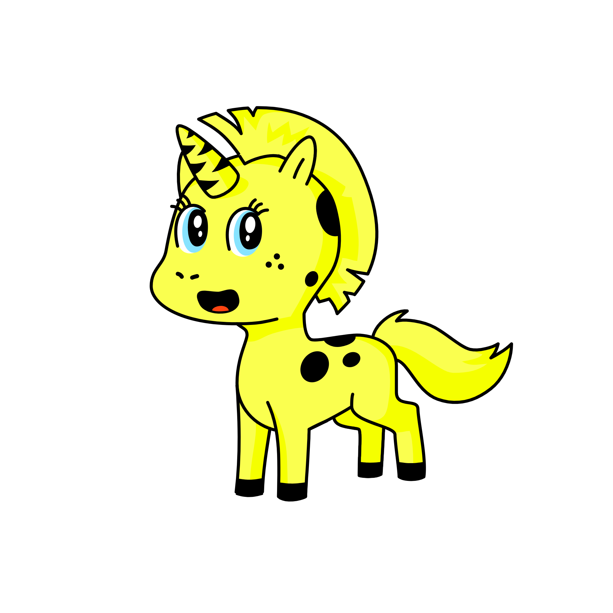Sponge-Bob, the unicorn