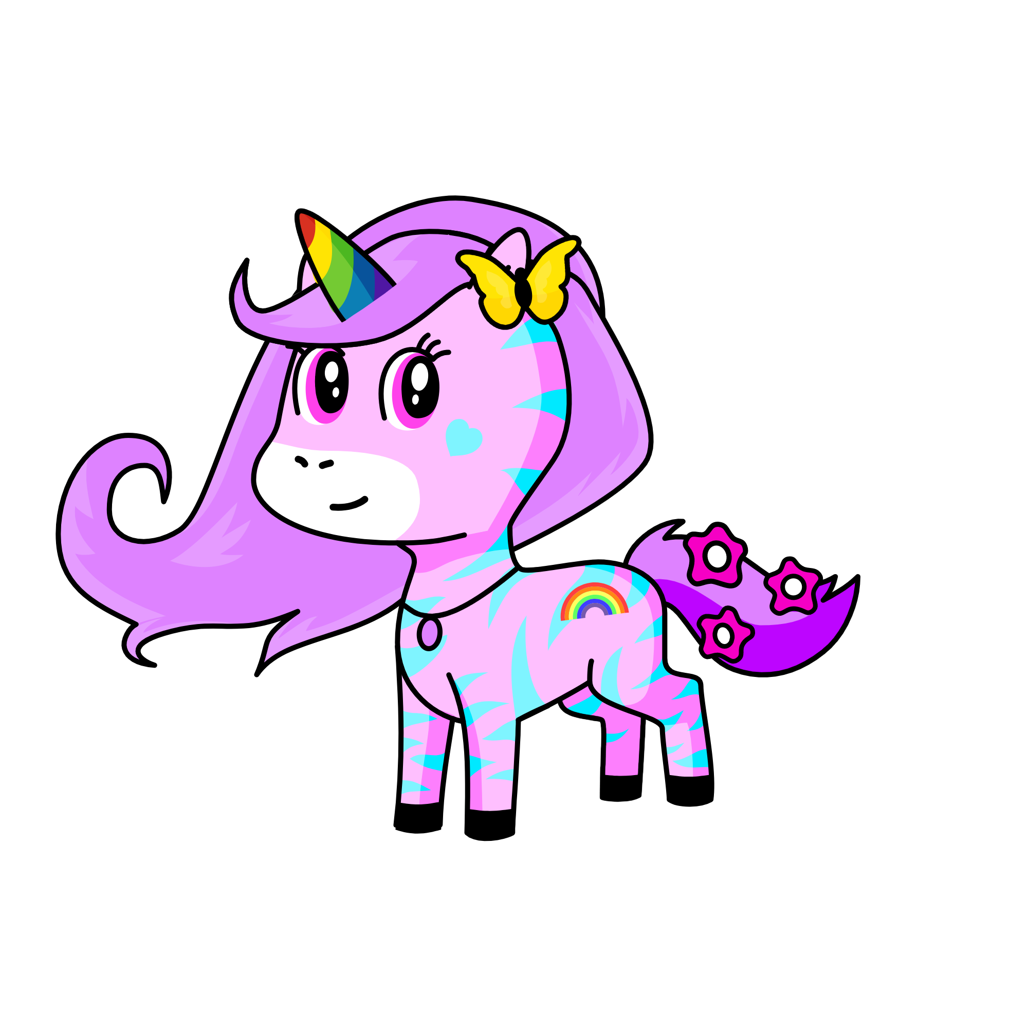 Sparkle, the unicorn