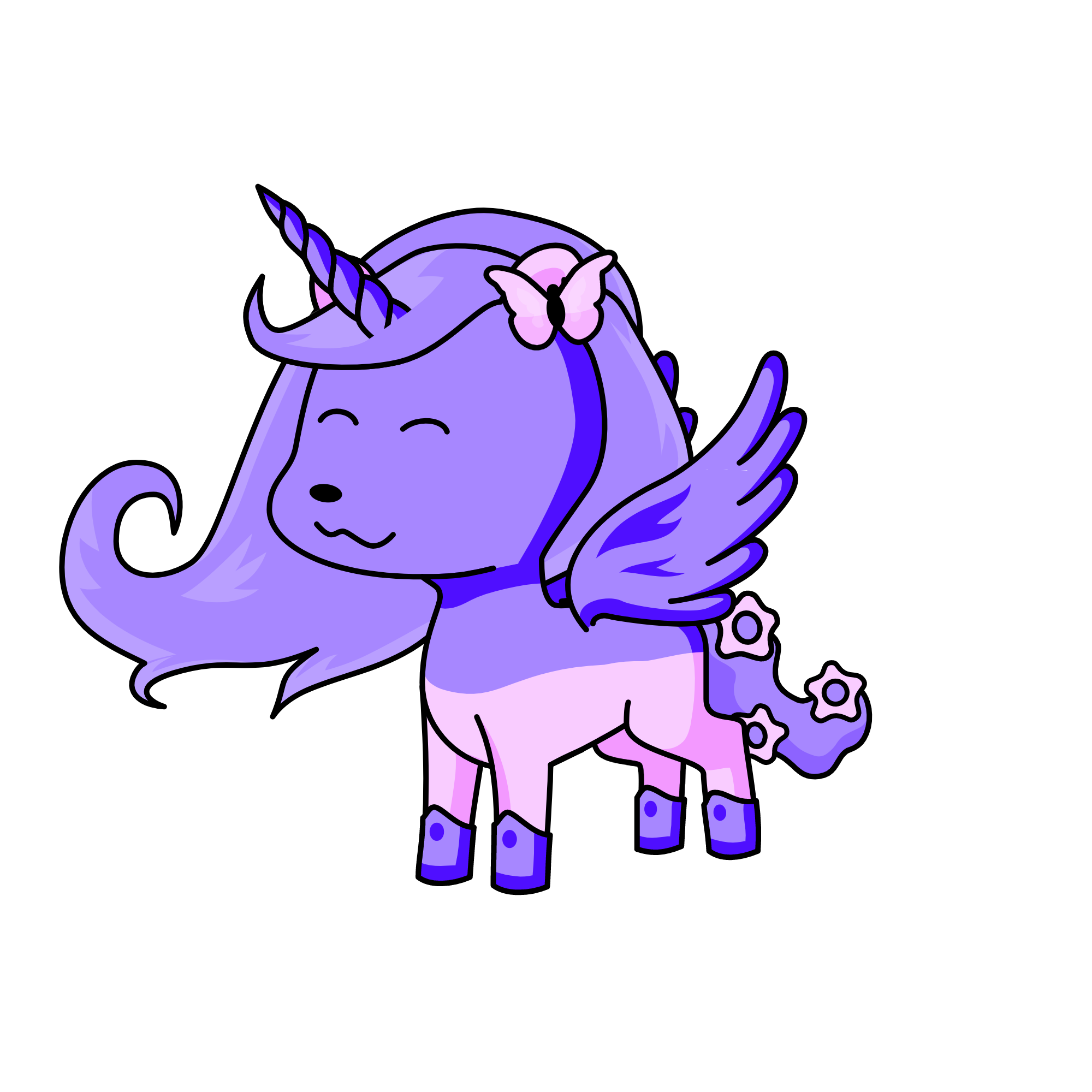 wavy, the unicorn