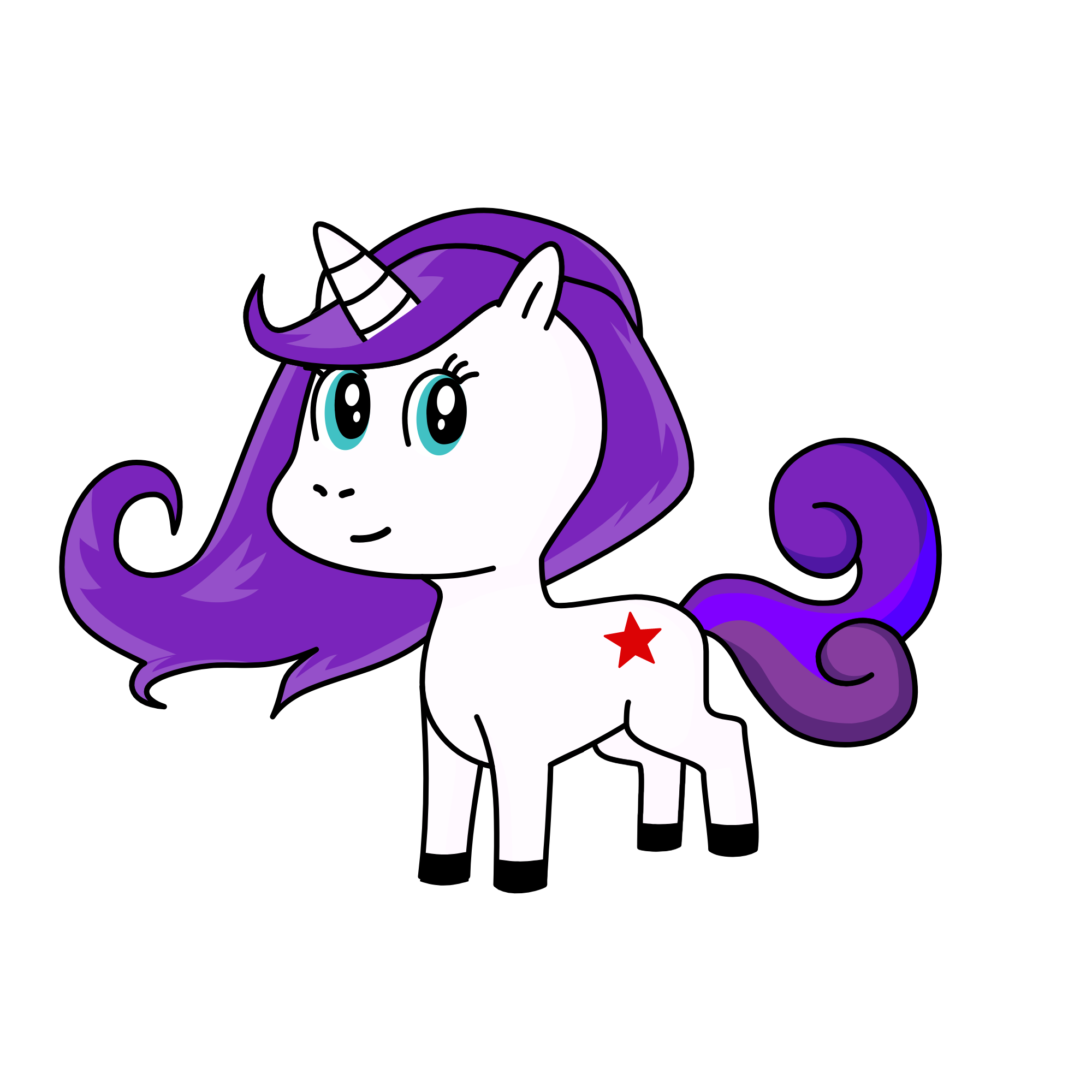 Rarity, the unicorn