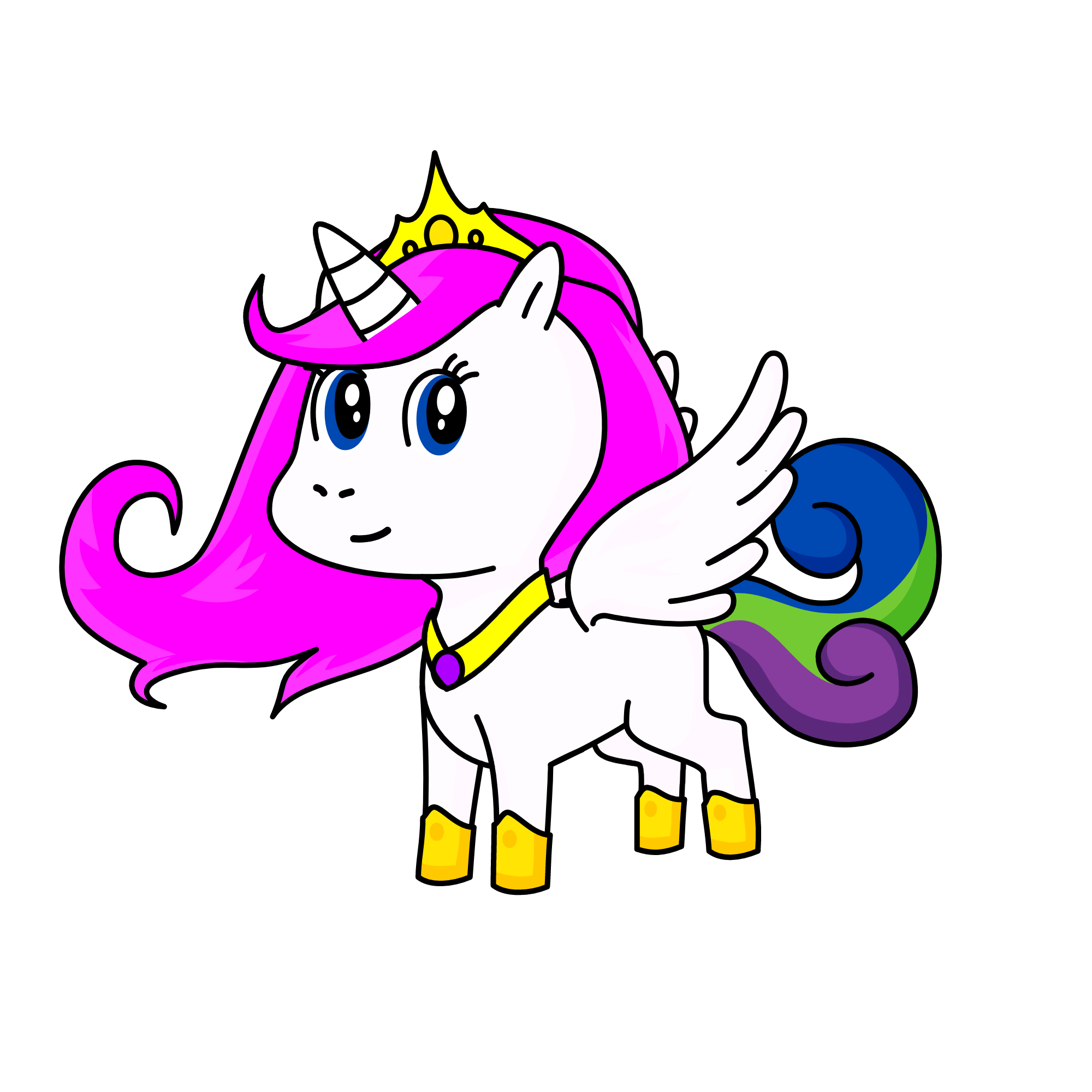 celestia, the unicorn