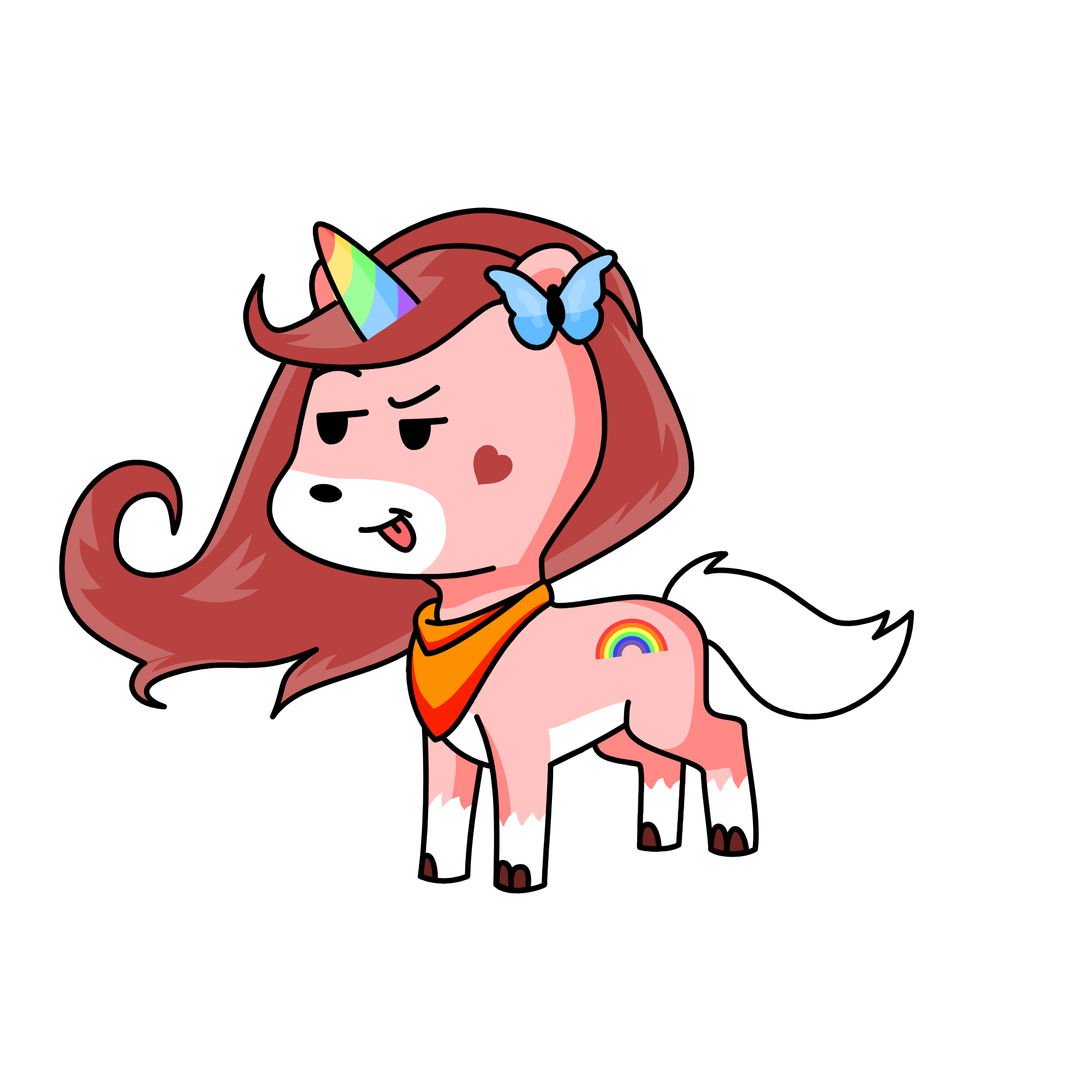 embeyen, the unicorn