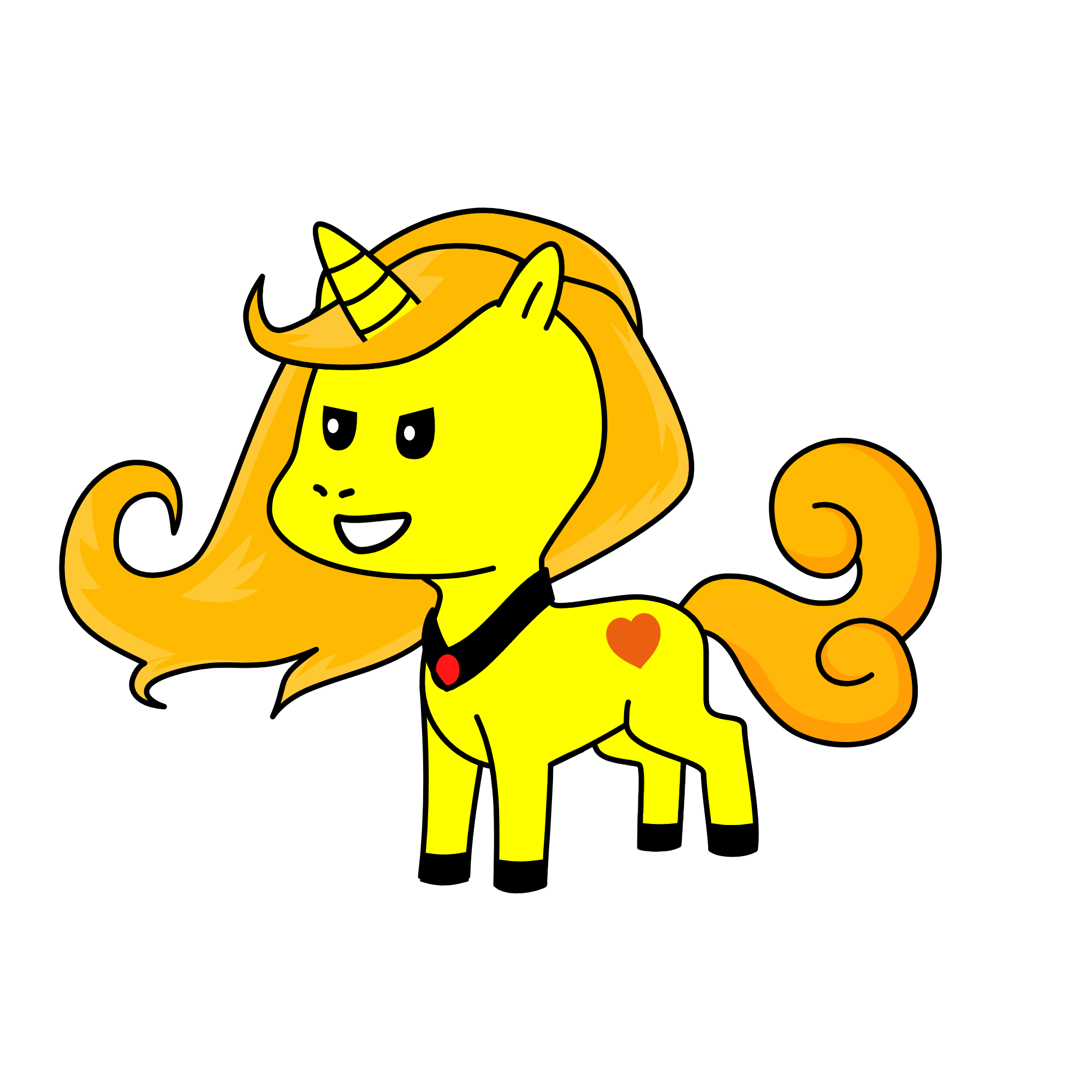 dazling (1), the unicorn