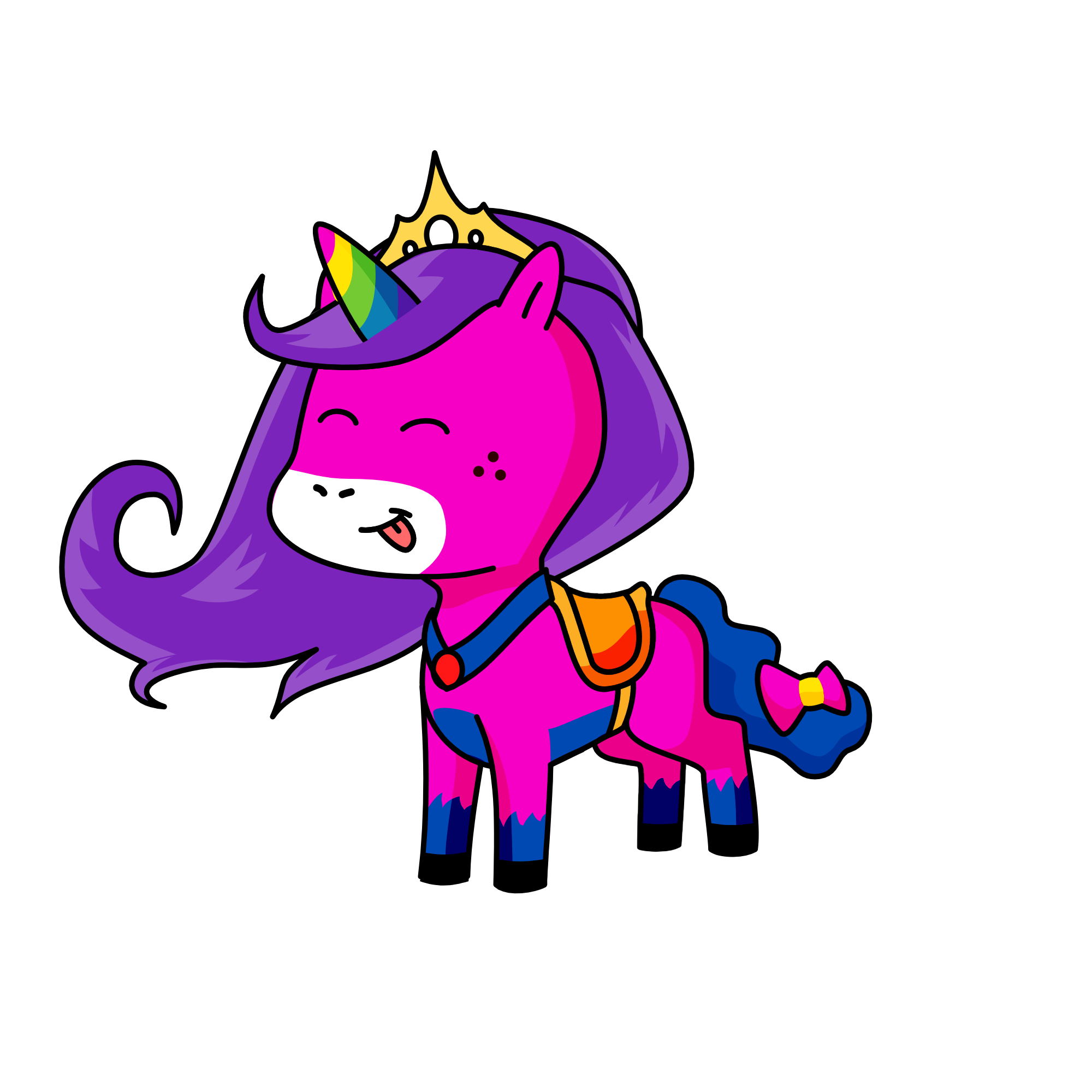 Princess Royalty, the unicorn