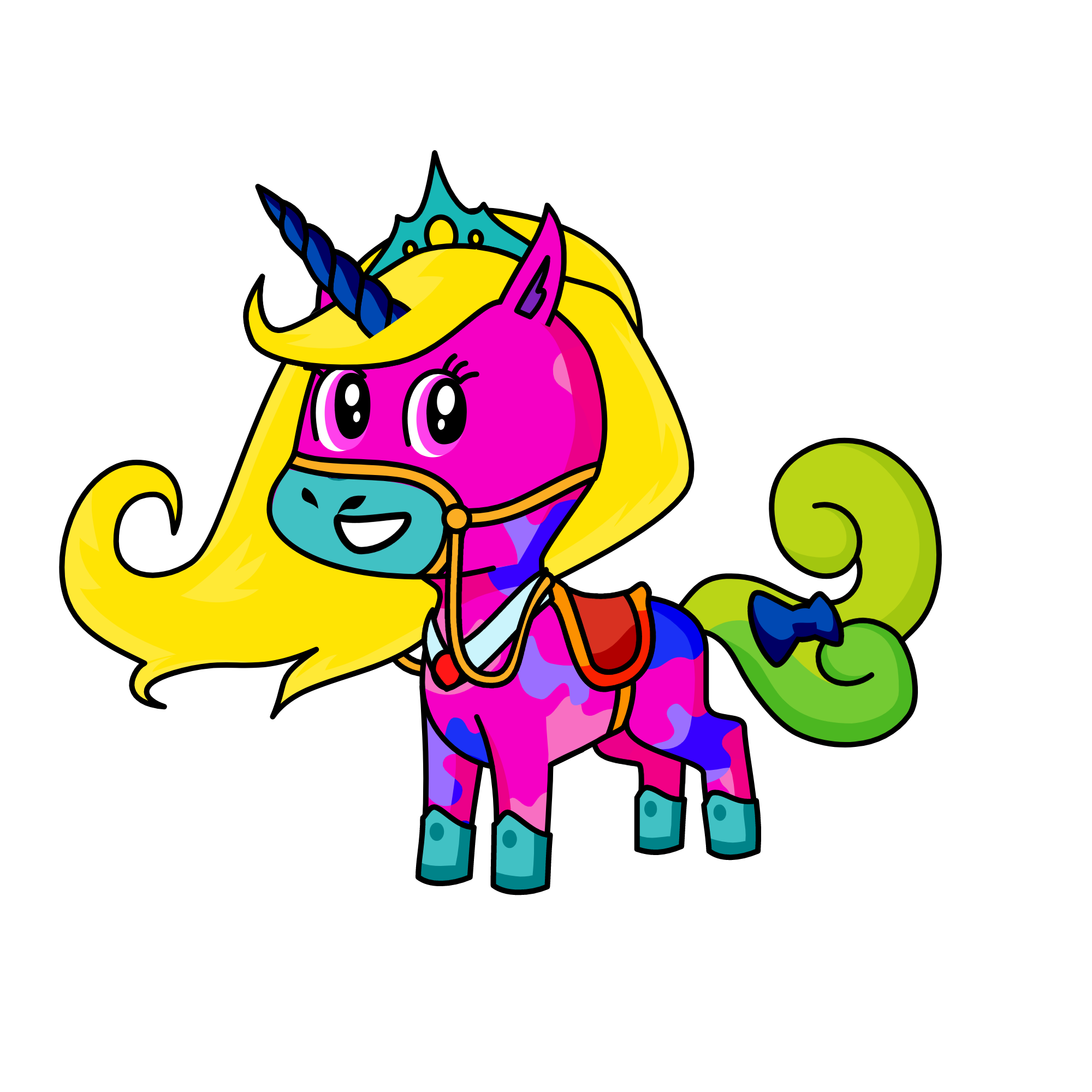princess rainbow, the unicorn