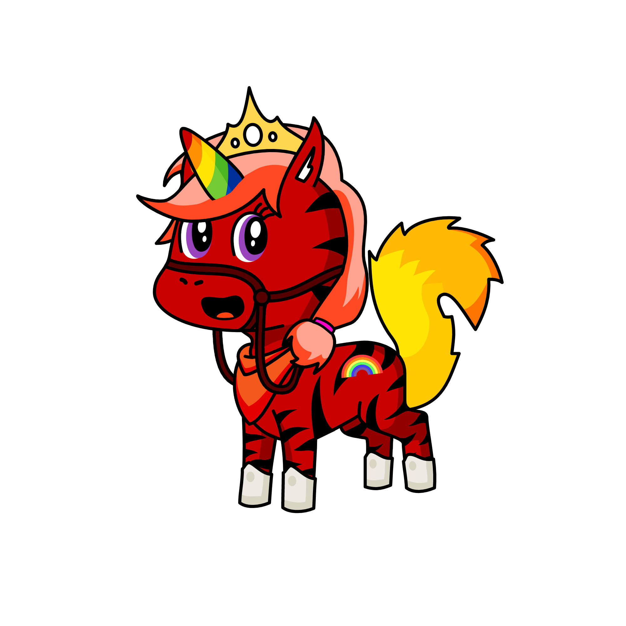 Firetiger, the unicorn