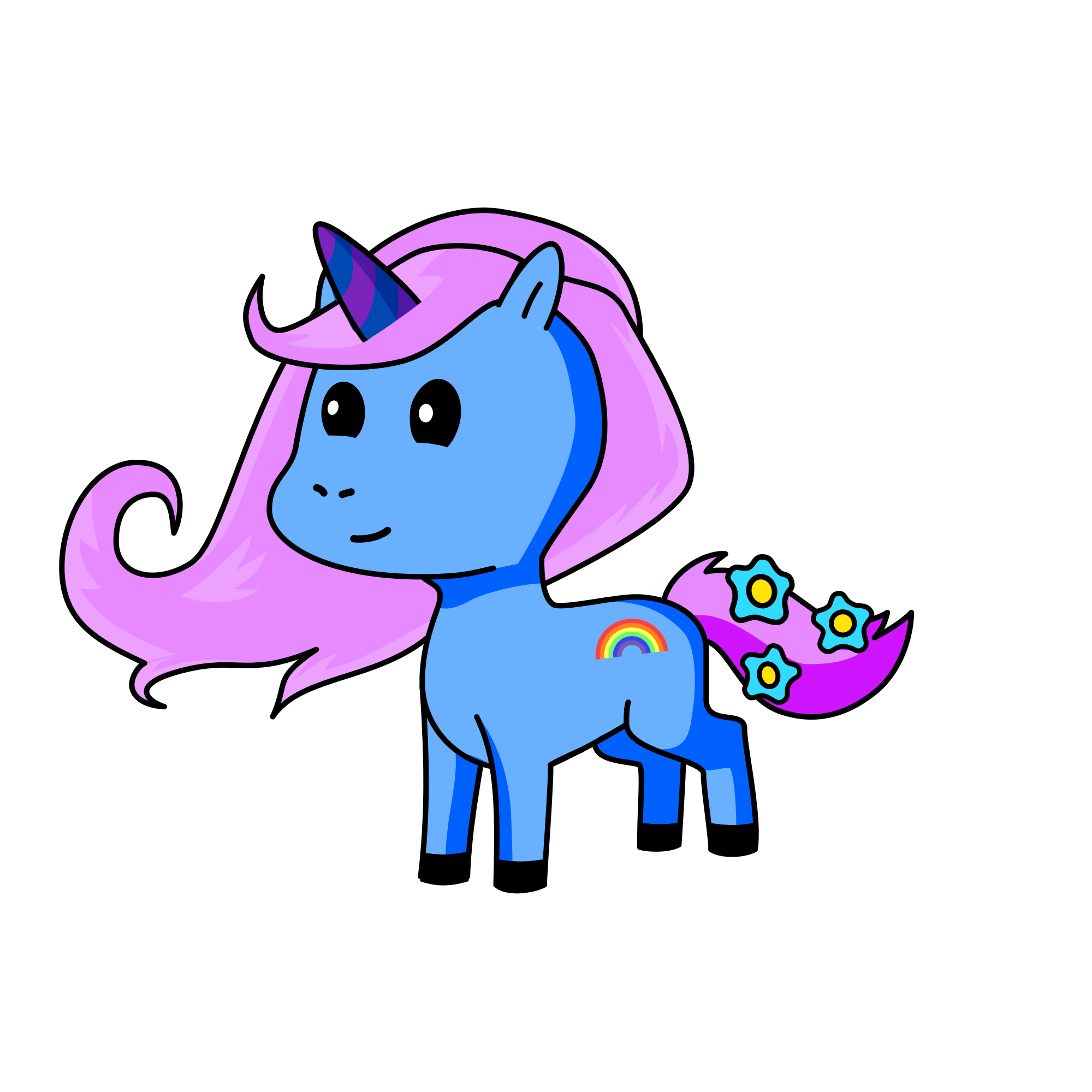 Cutie , the unicorn