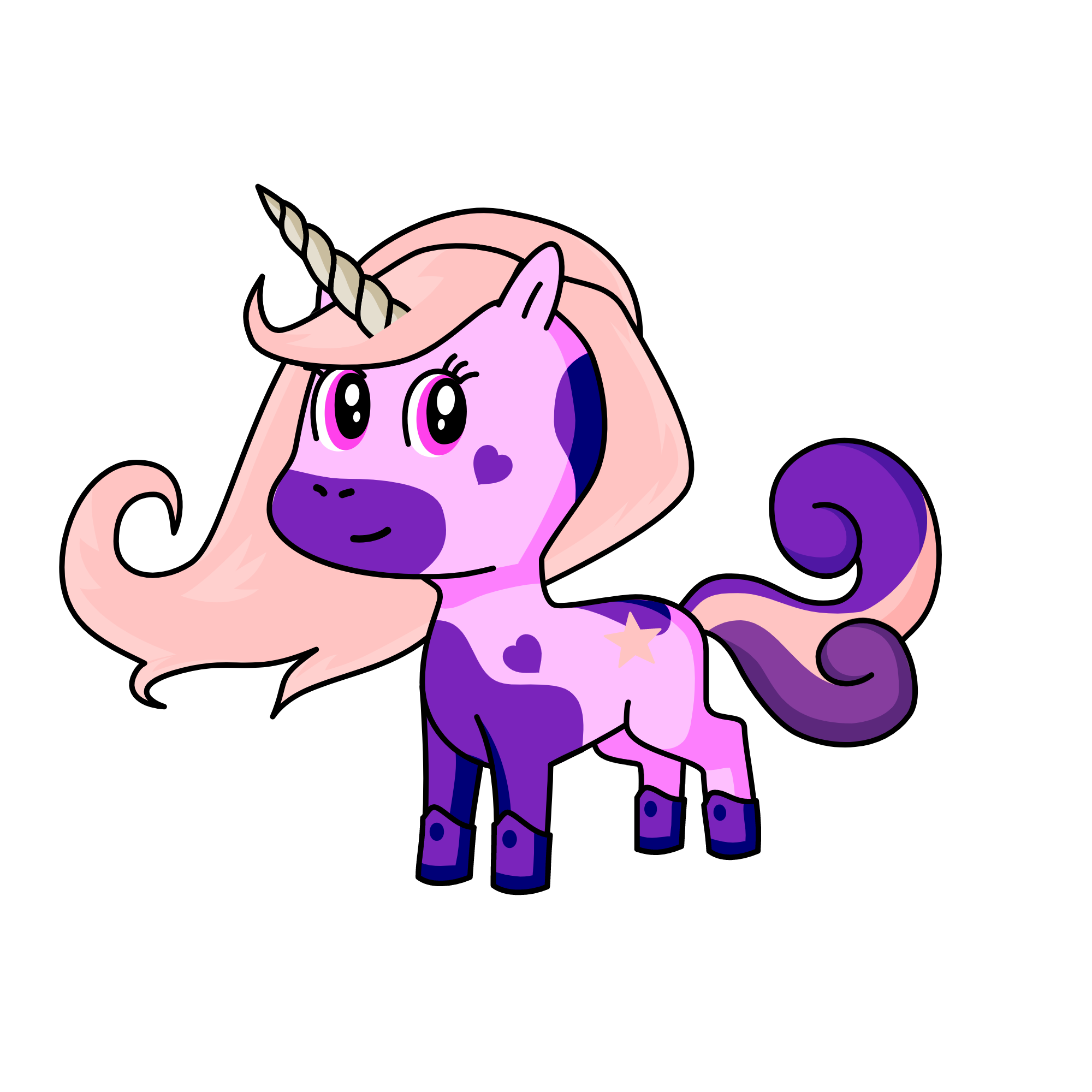 Aaheli, the unicorn
