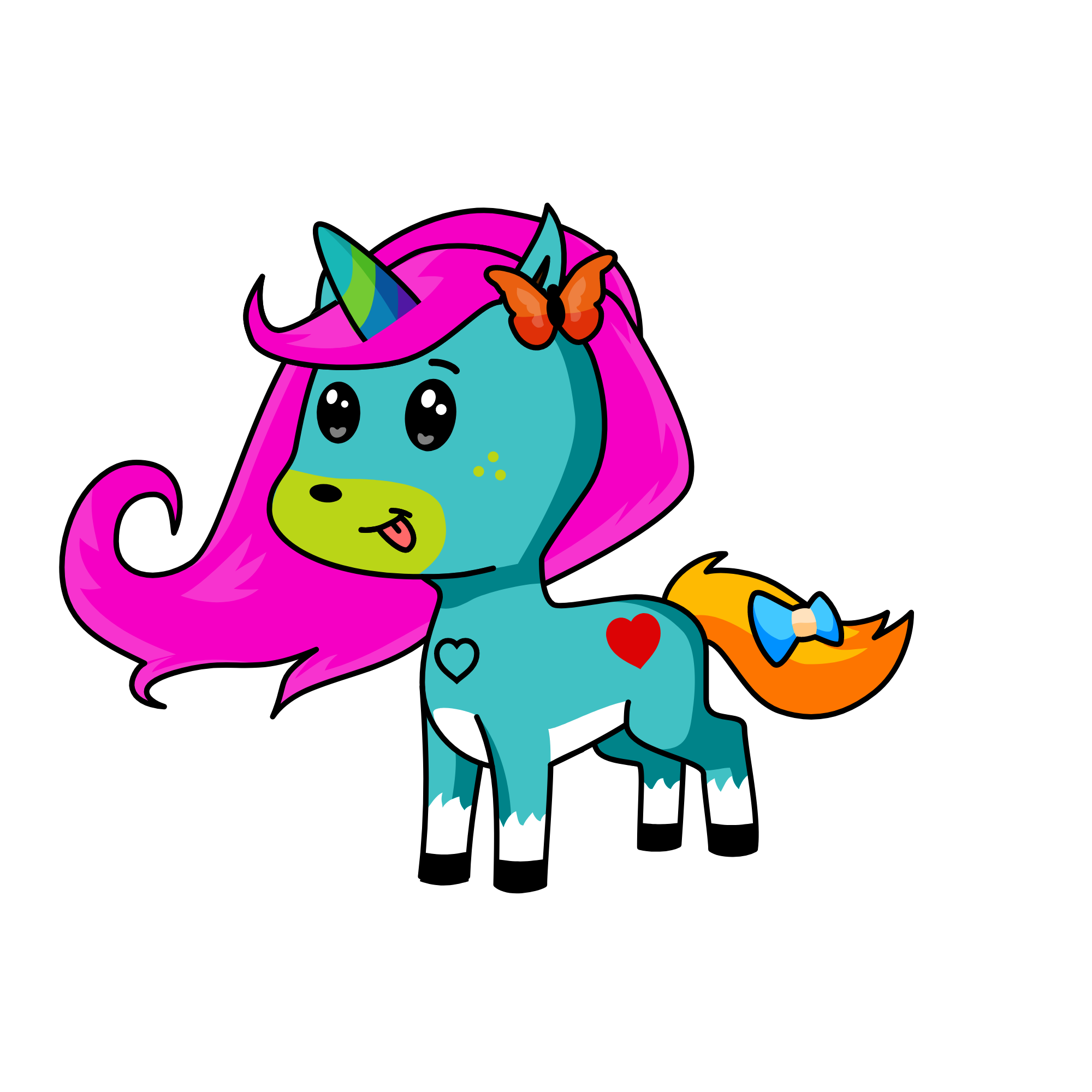 aaradhya , the unicorn