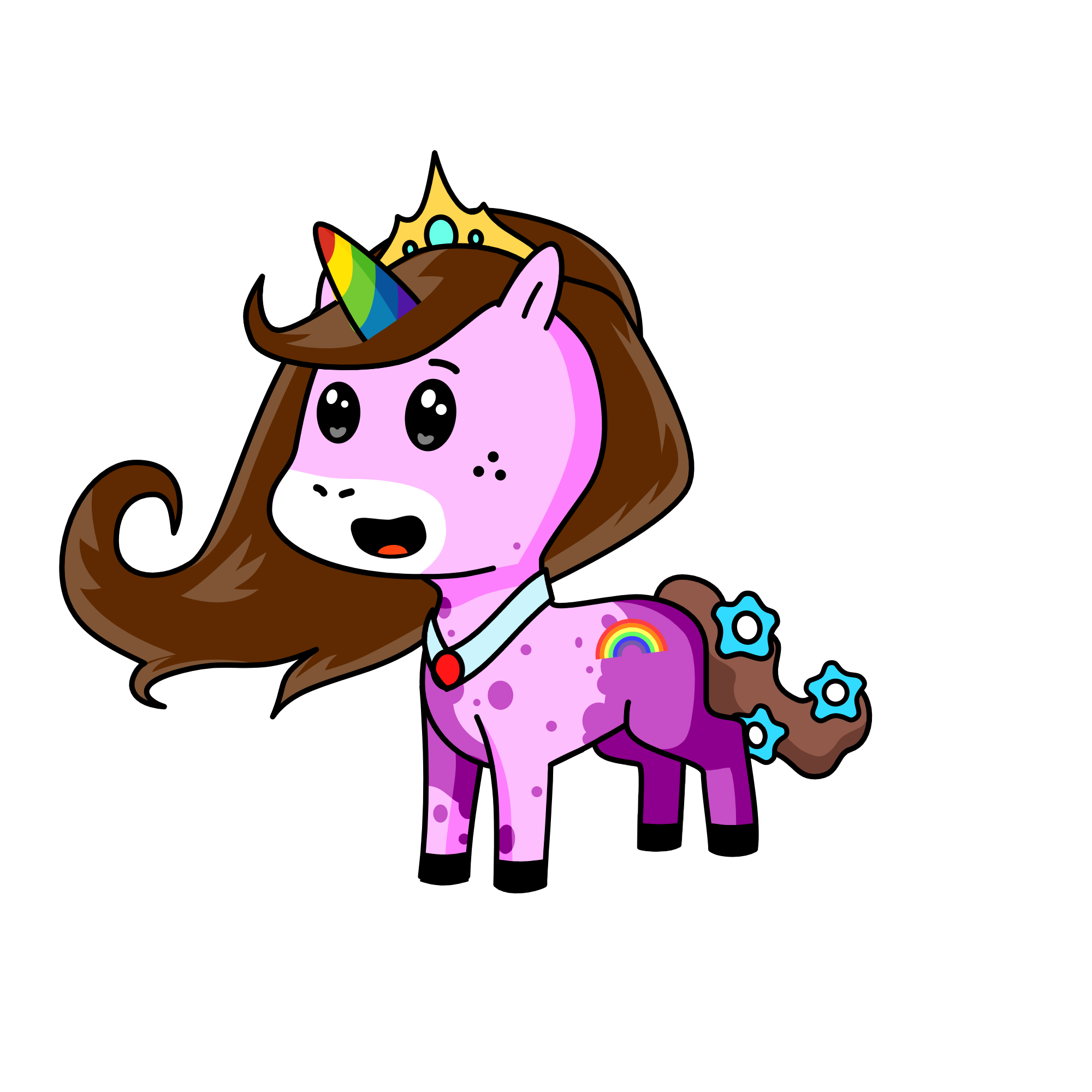 Miss.Happy pants, the unicorn