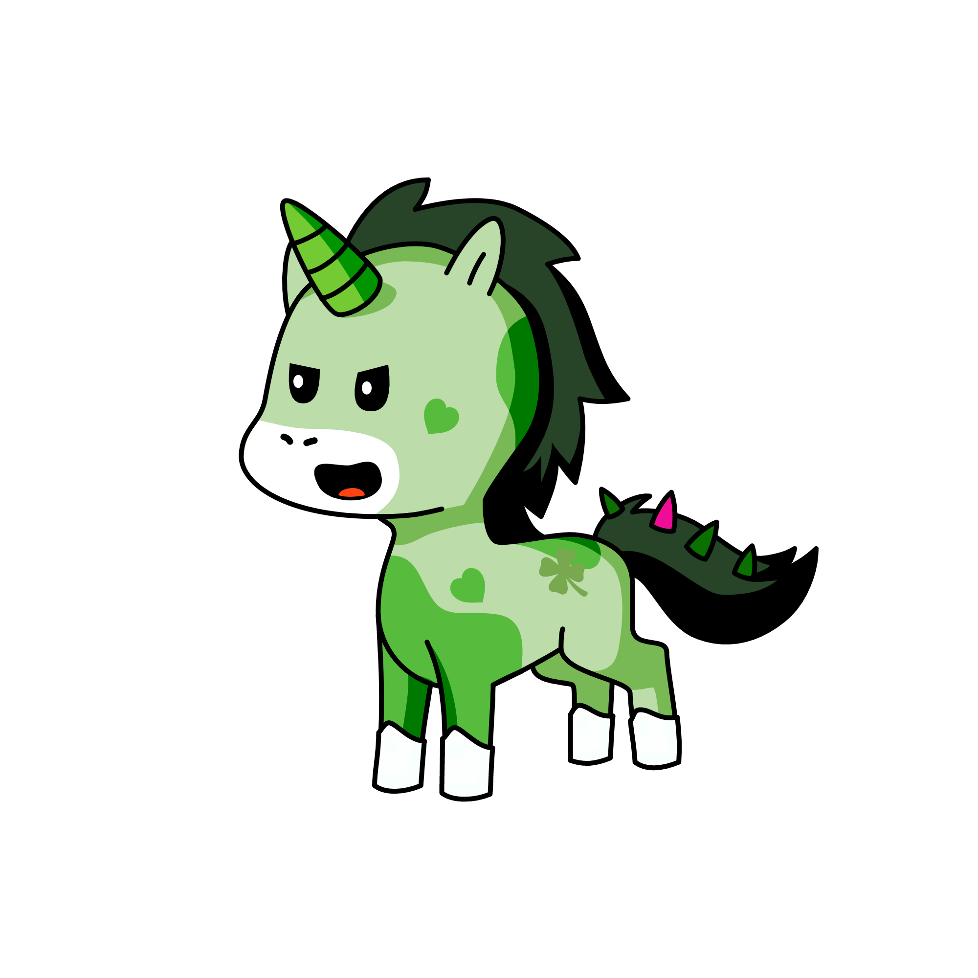 JANSI, the unicorn