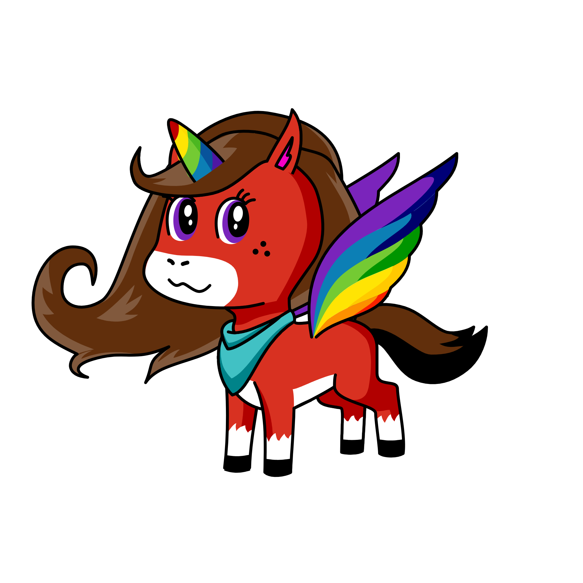 Faith, the unicorn