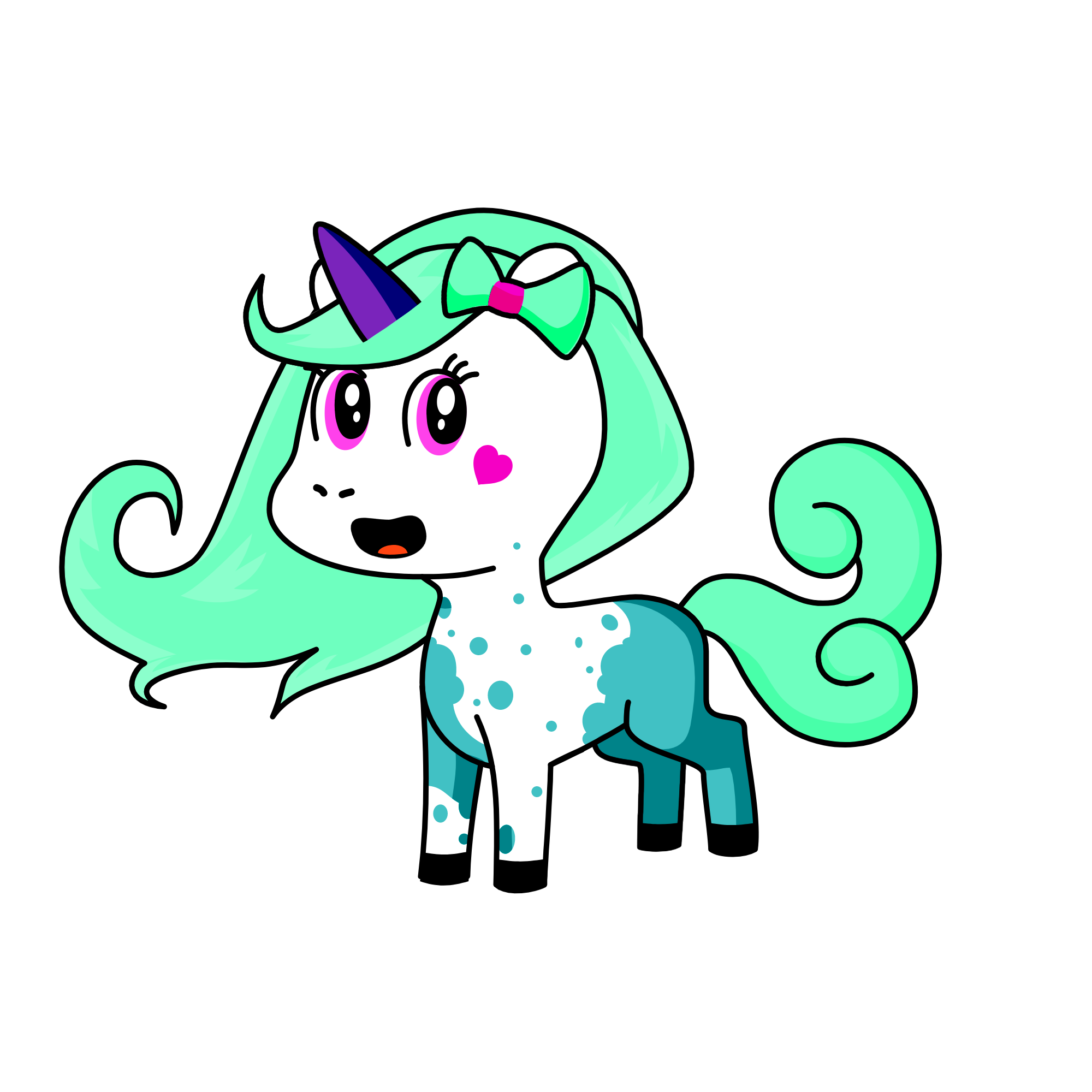 sweety, the unicorn