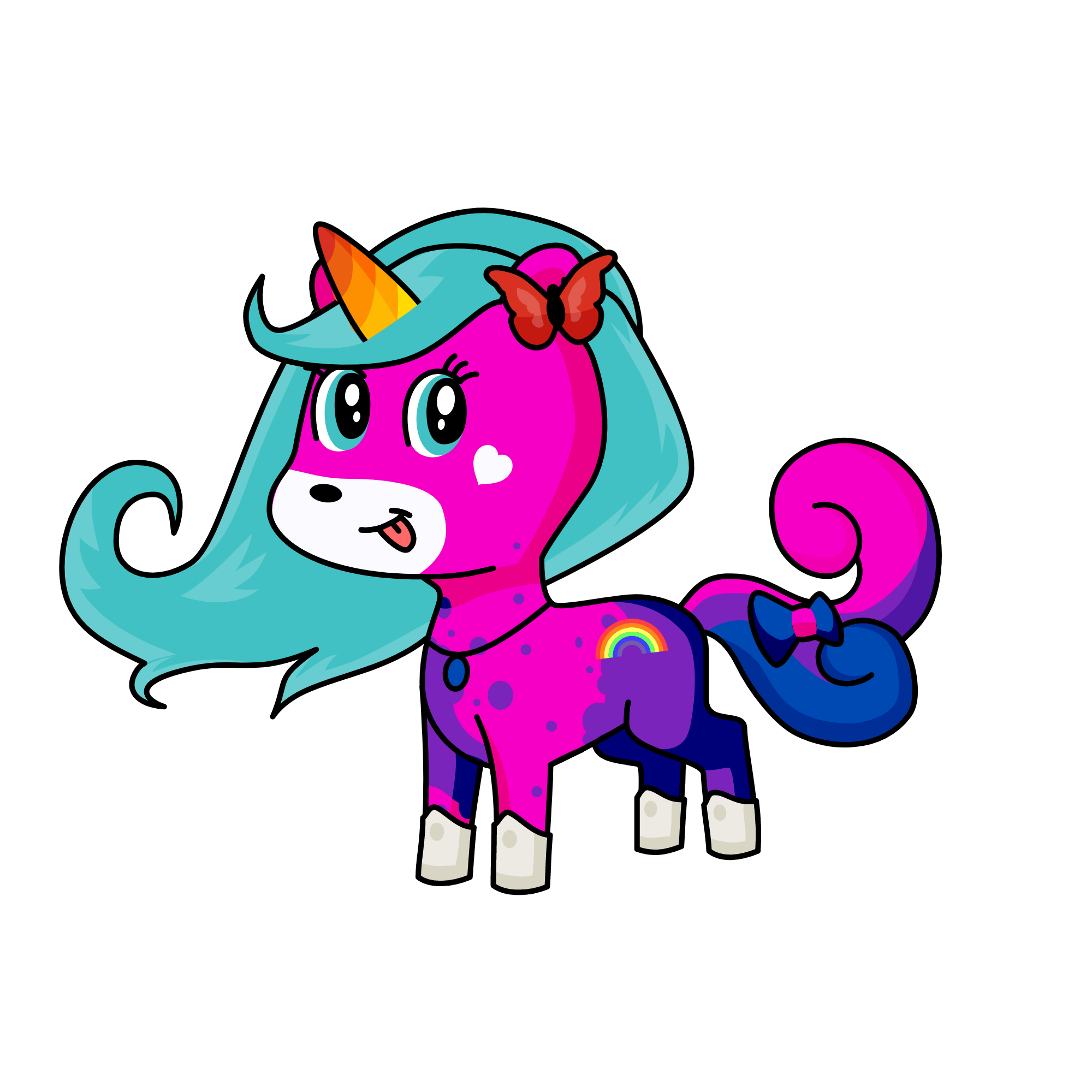Qween, the unicorn