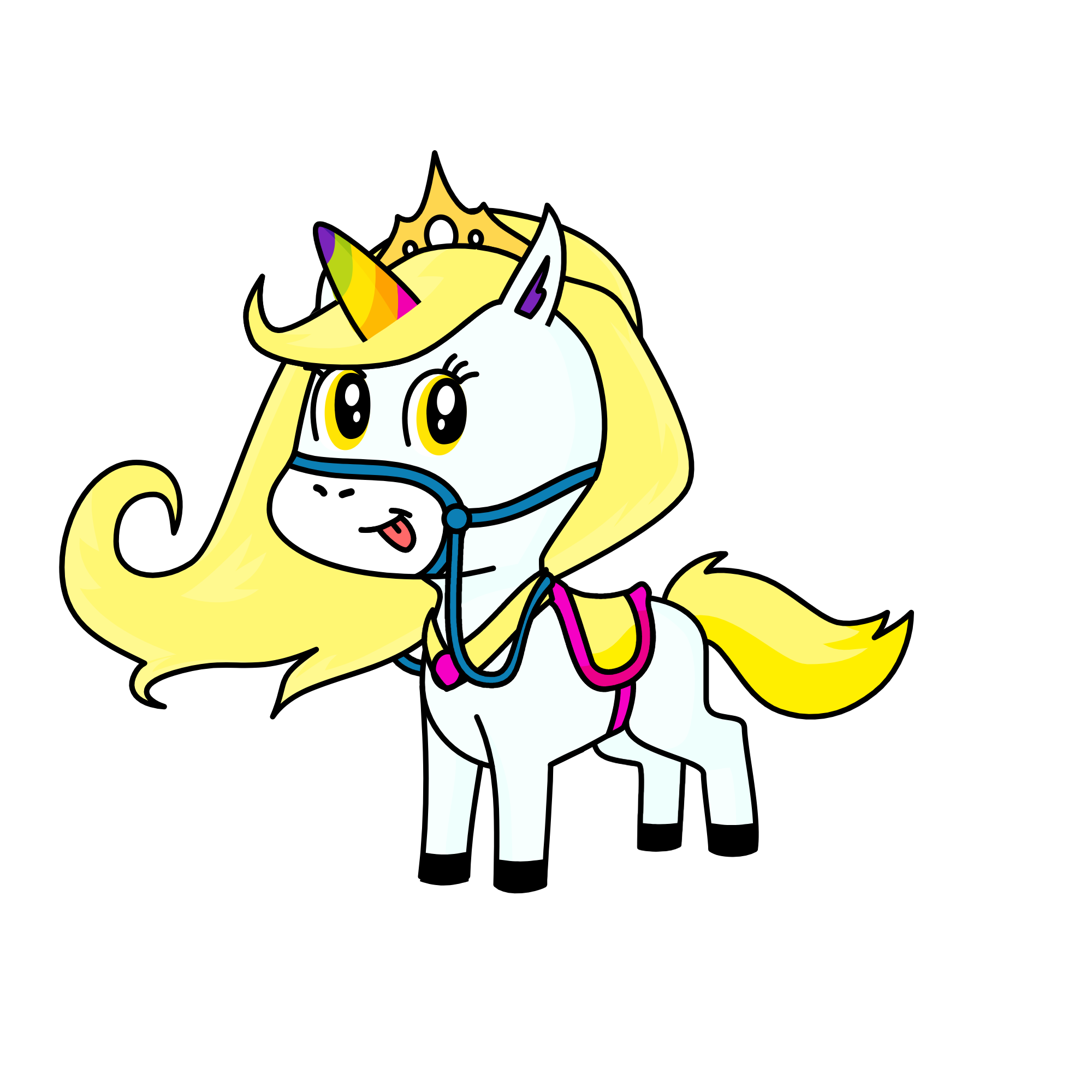 princess, the unicorn