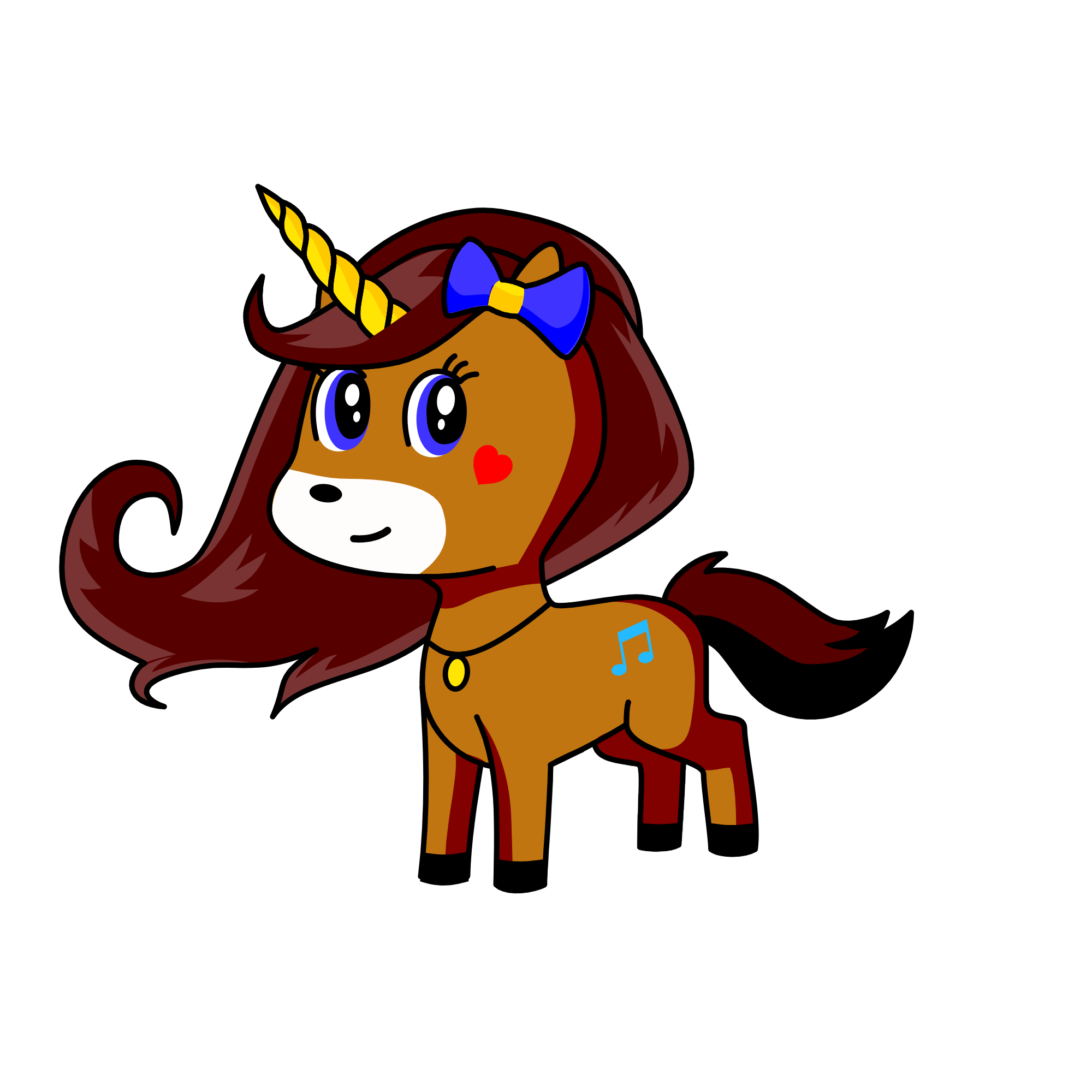 Stella, the unicorn
