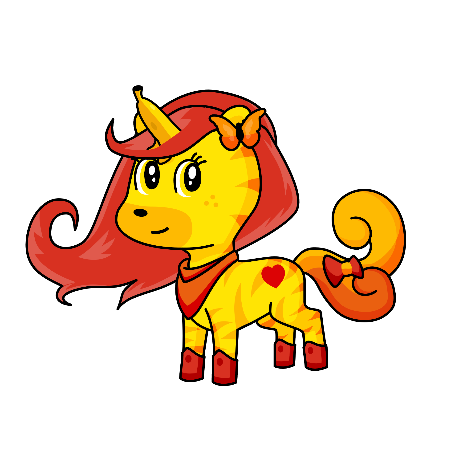 Hot, the unicorn