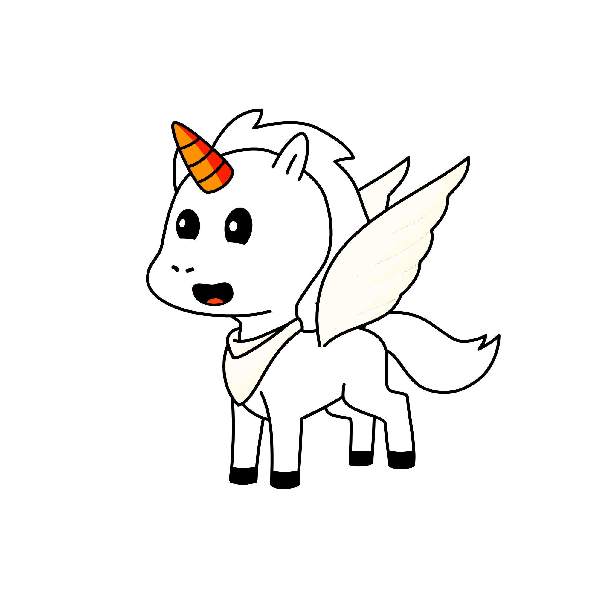 Olaf, the unicorn