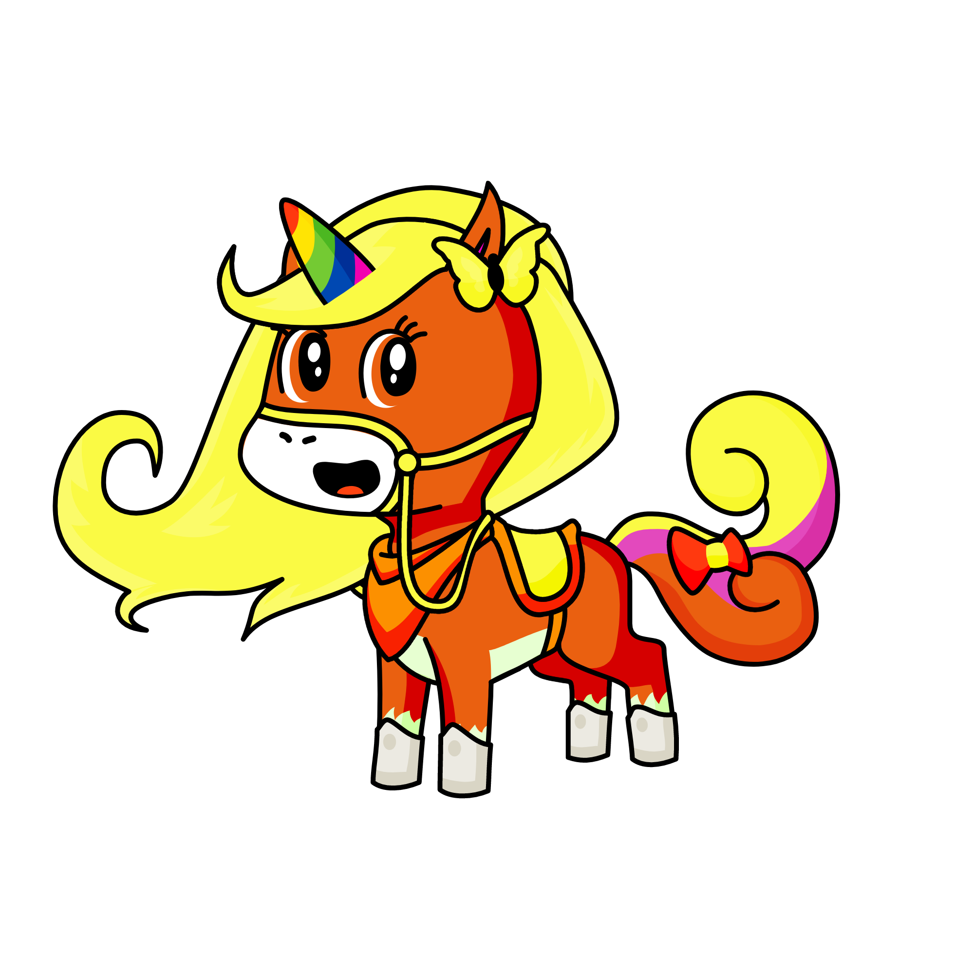 cute pie, the unicorn