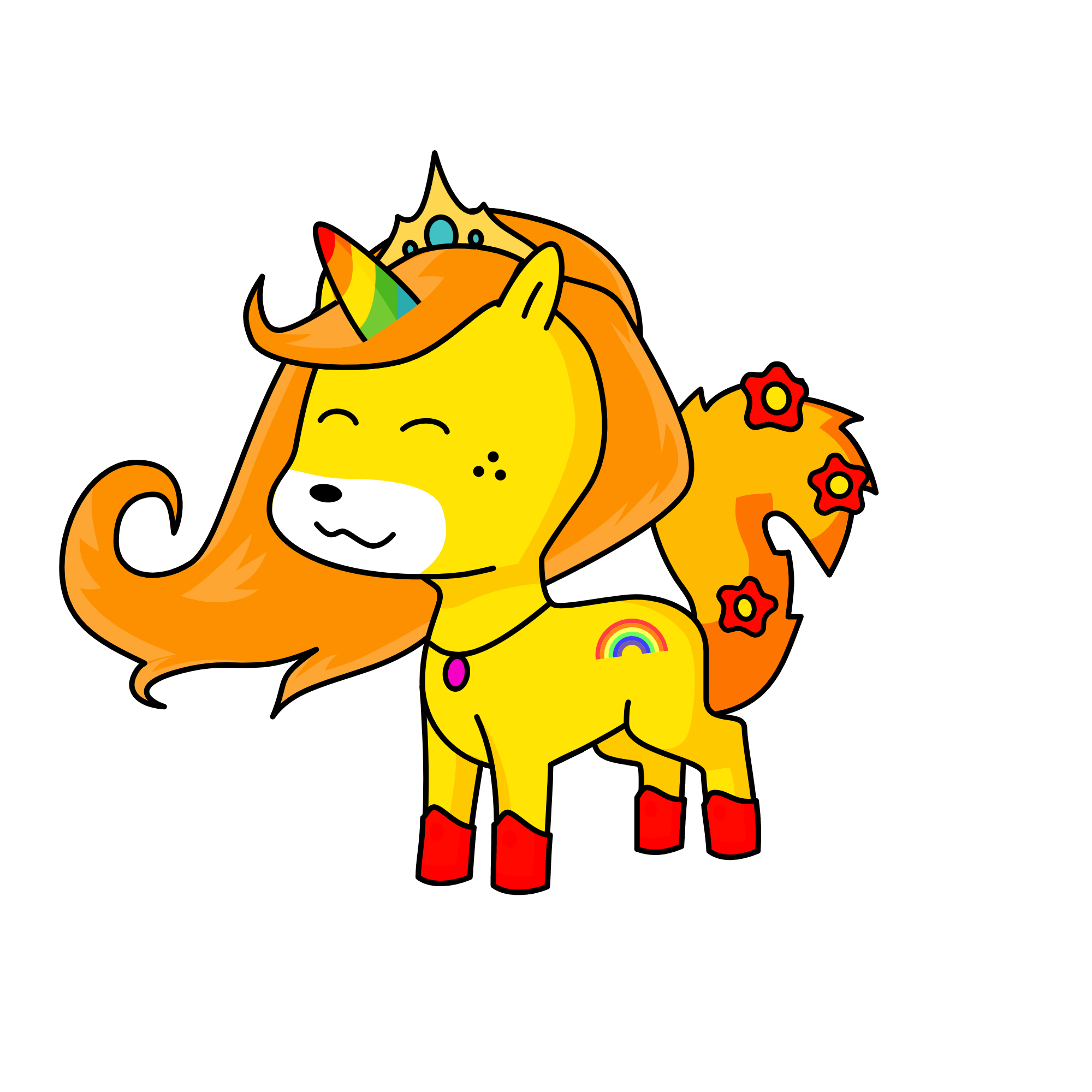 honey, the unicorn