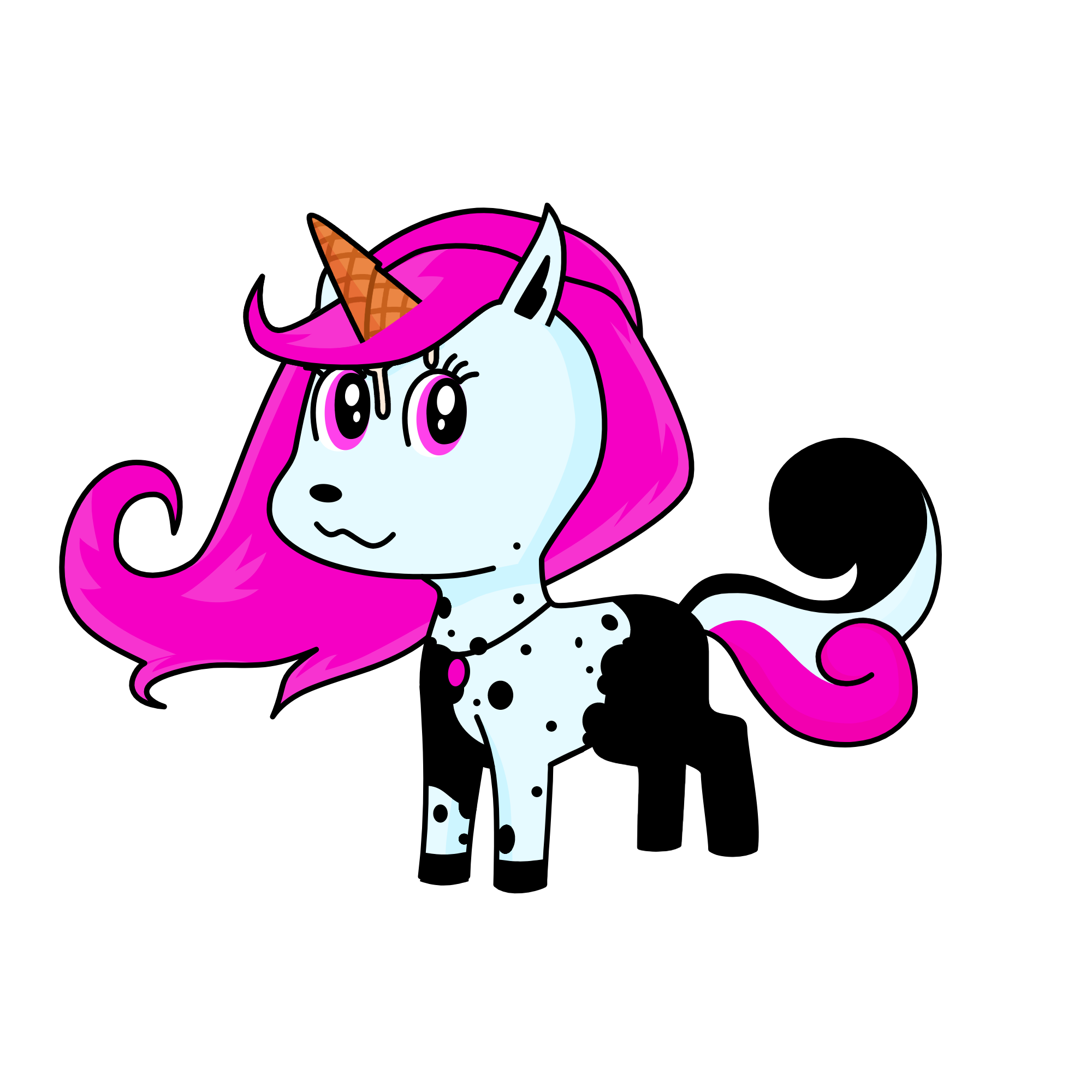 Ice cream, the unicorn
