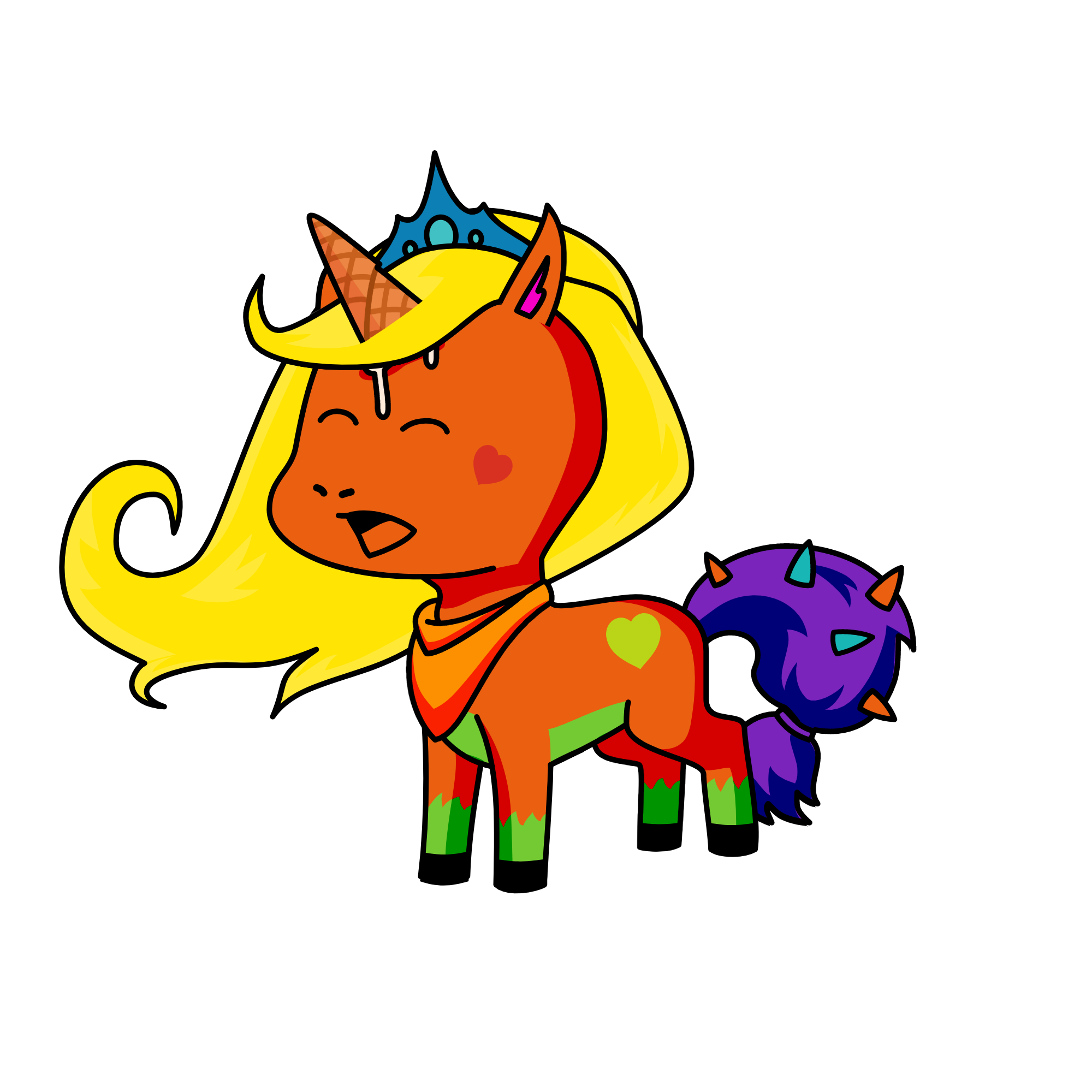 cry ice cream, the unicorn