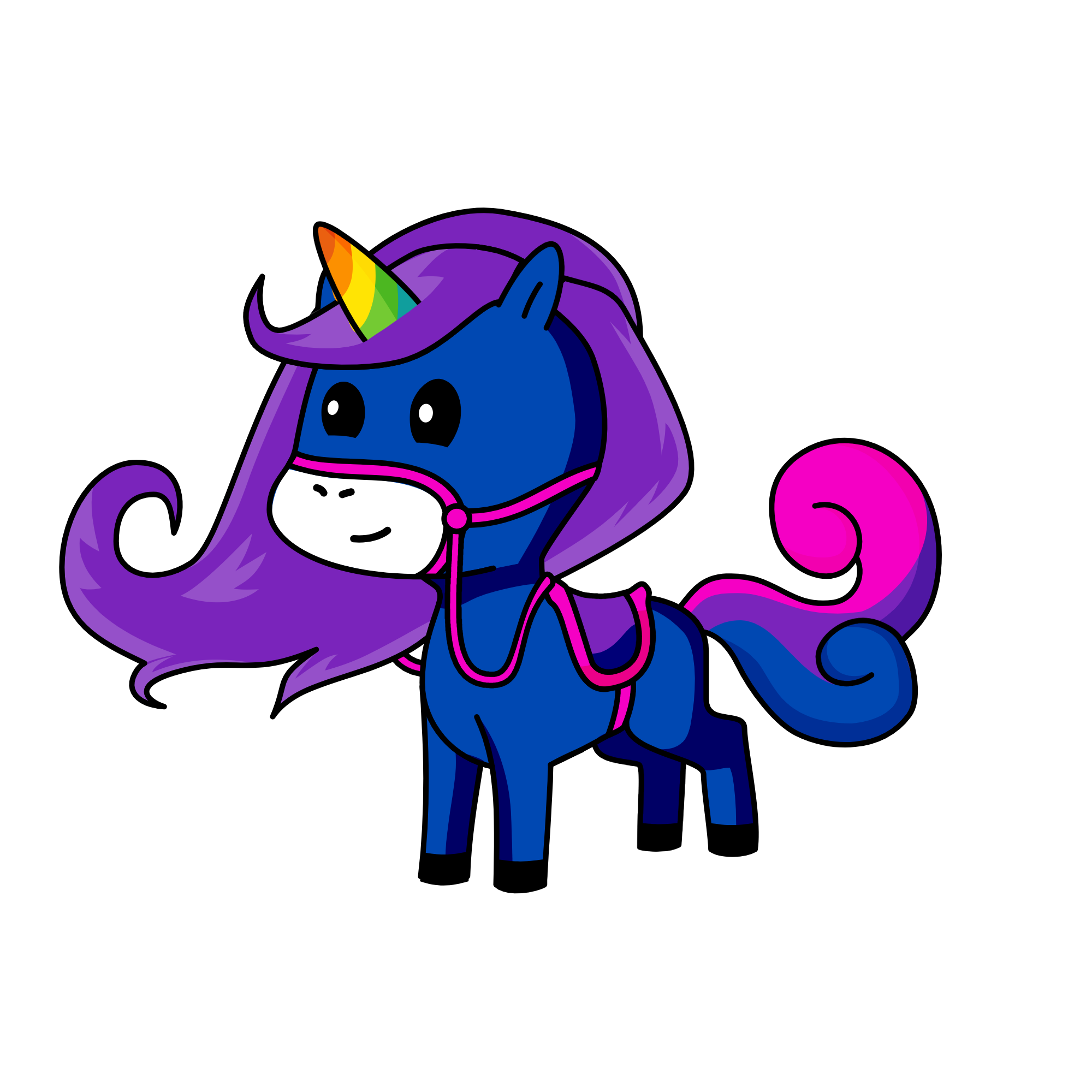 Midnight, the unicorn