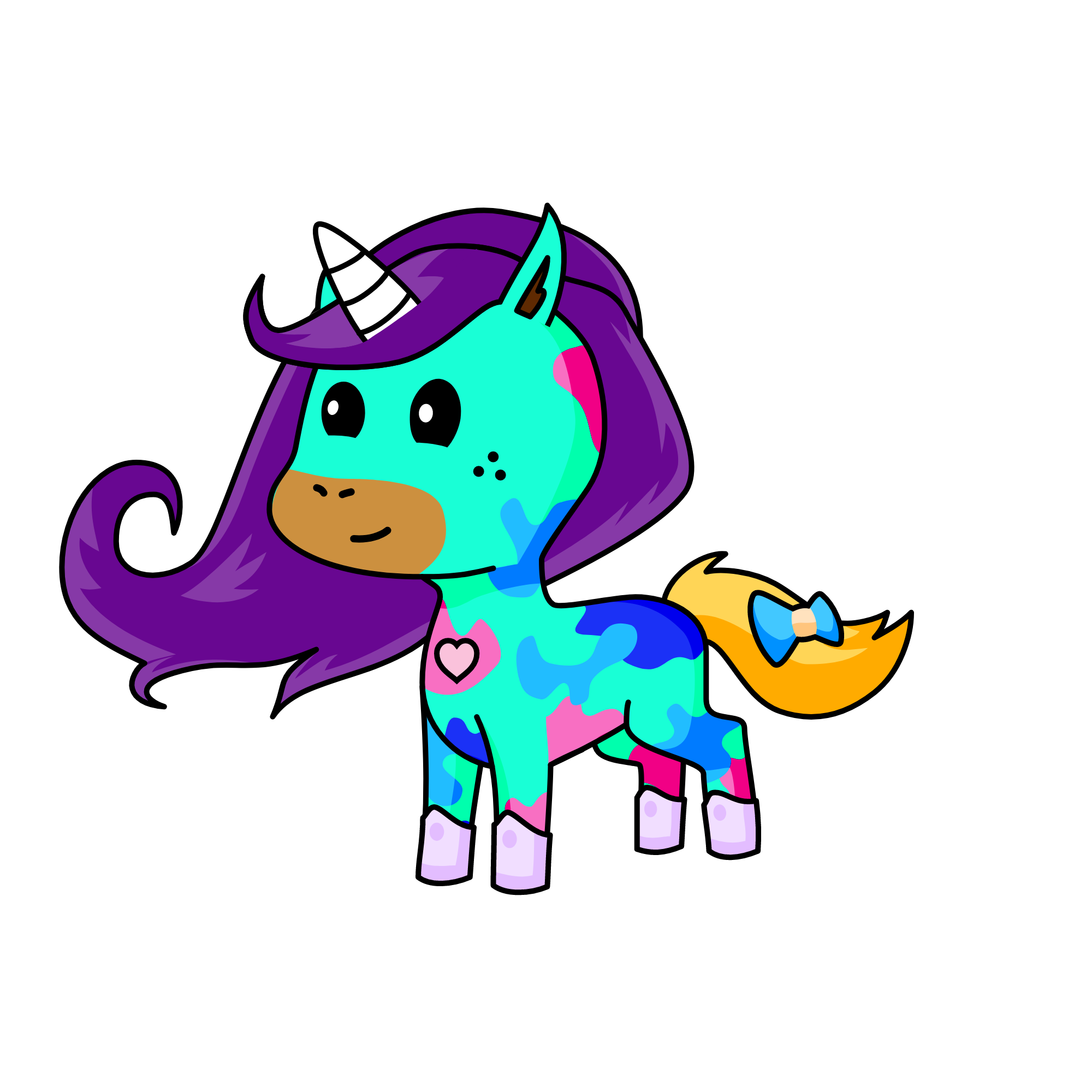 splater, the unicorn