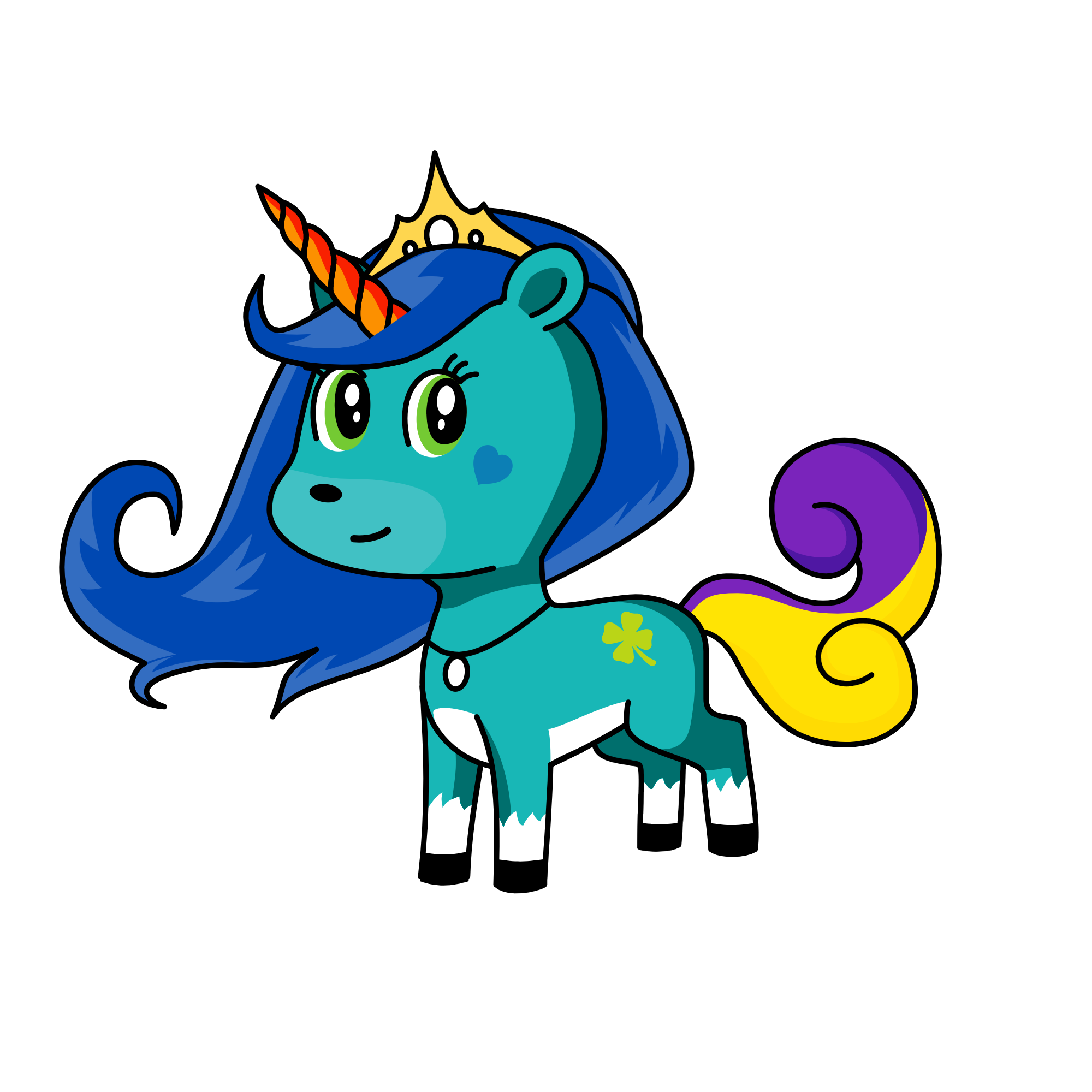 Geralina, the unicorn