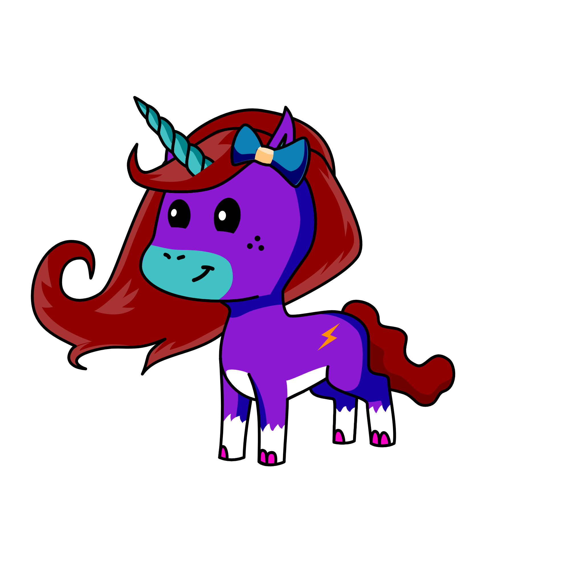 Midnight - Maria, the unicorn