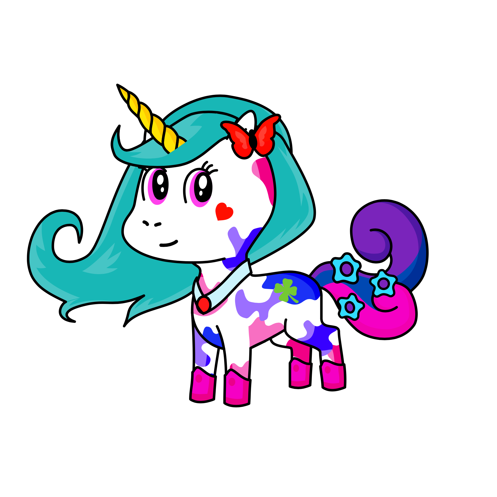 Shi You, the unicorn