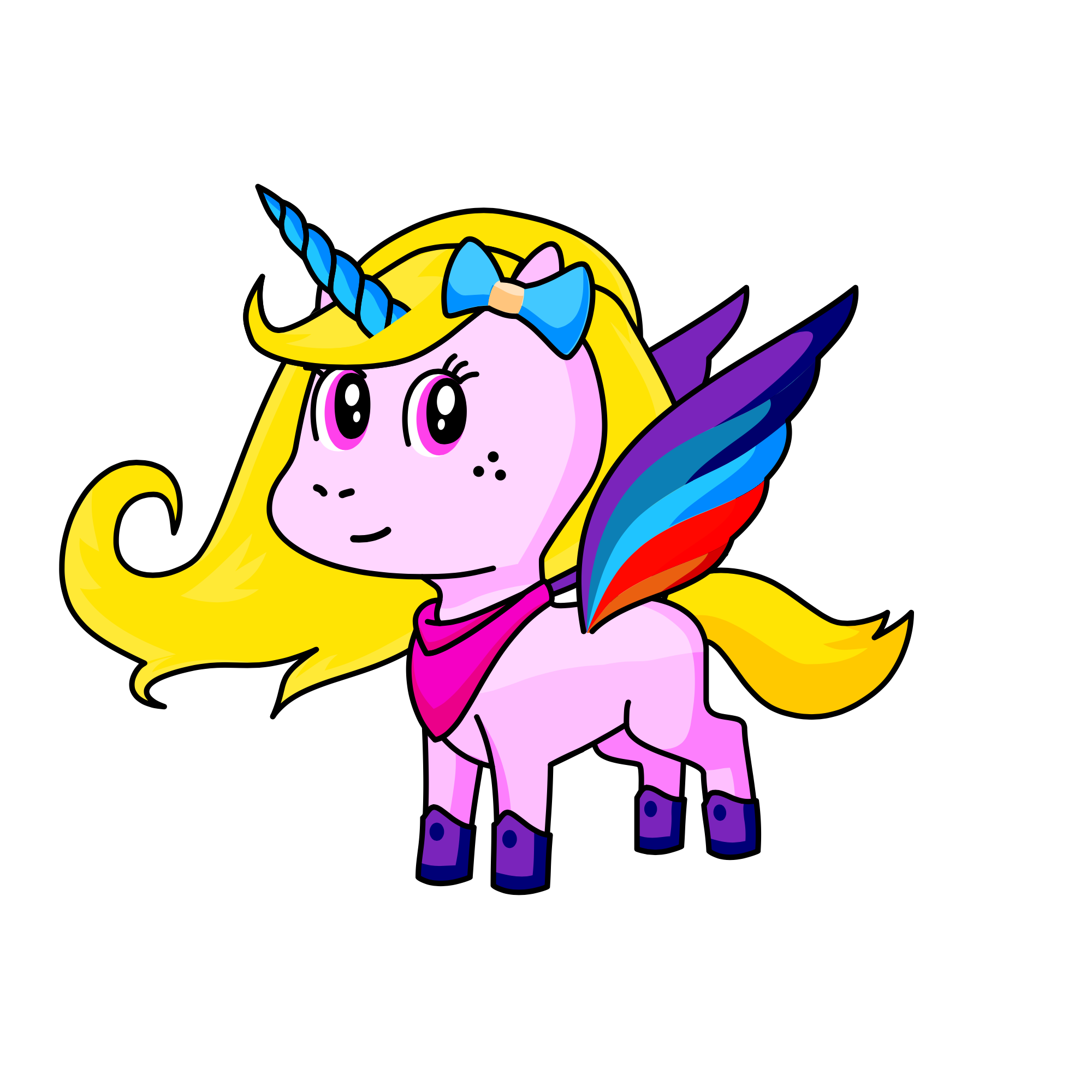 Giselle, the unicorn